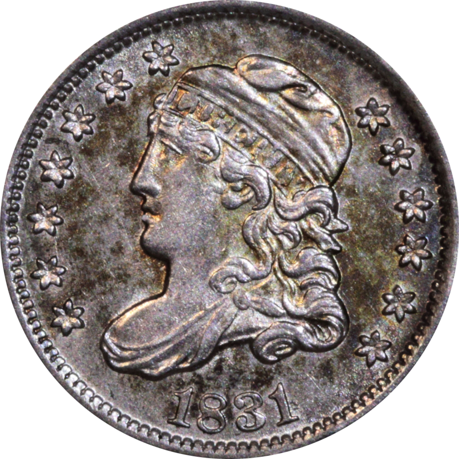 1831 LM-2 AU58 Raw Obverse