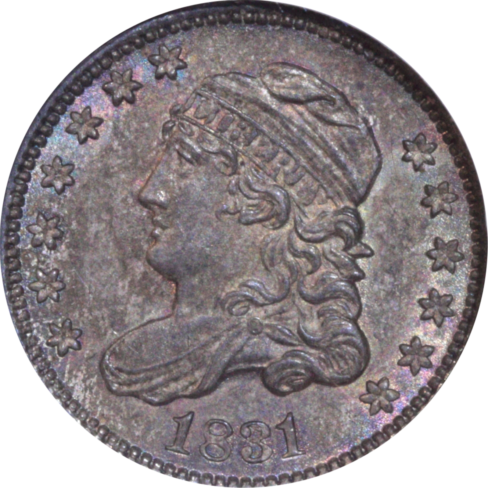 1831 LM-6 MS64 NGC Obverse