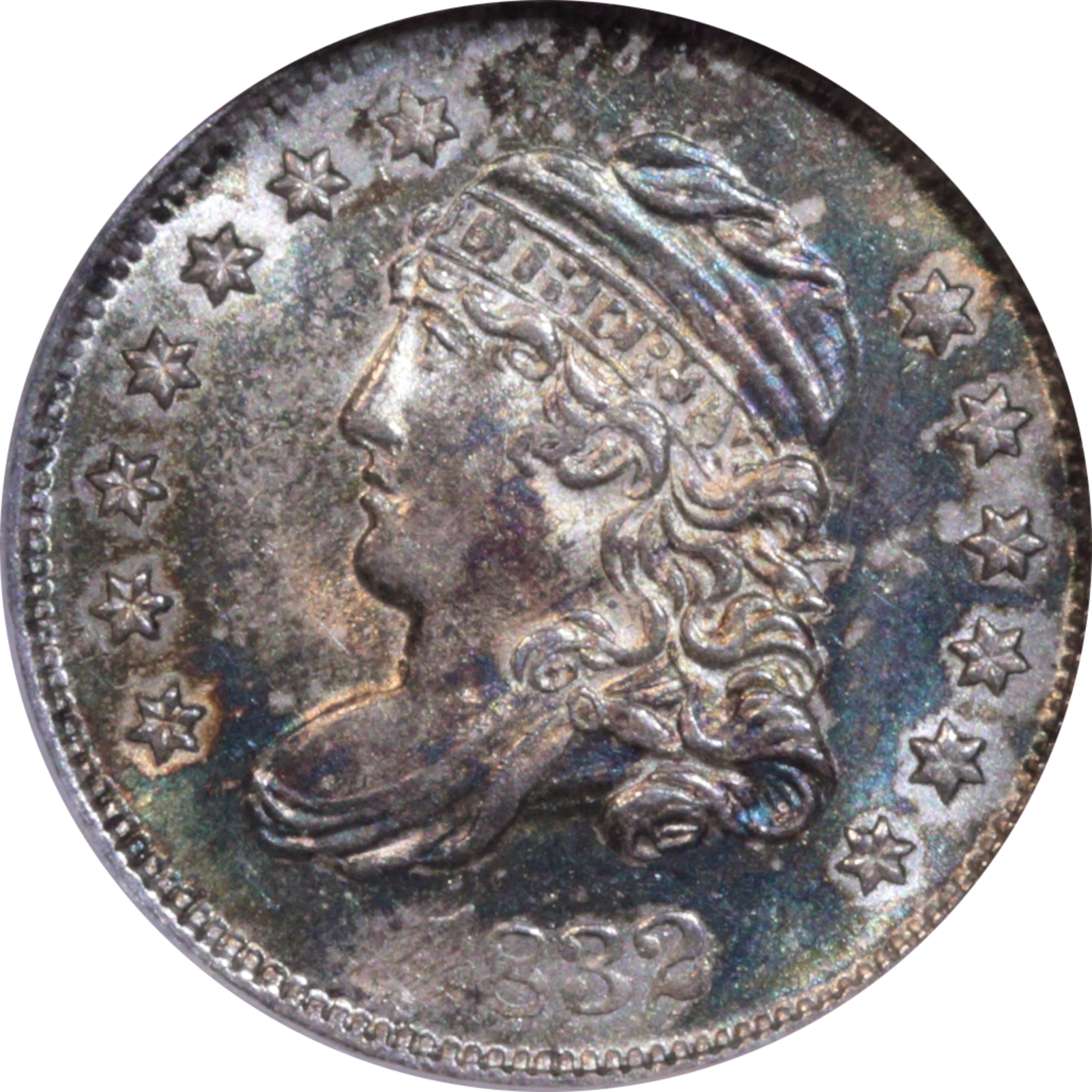 1832 LM-10.4 MS64 NGC LDS Cud Obverse