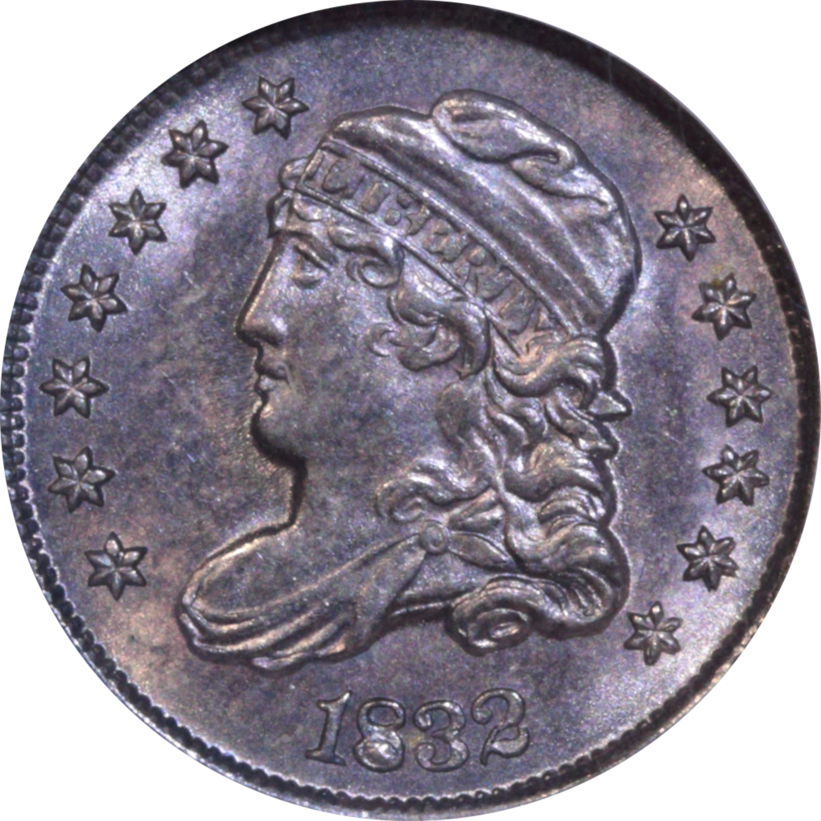 1832 LM-12 MS63 NGC Obverse
