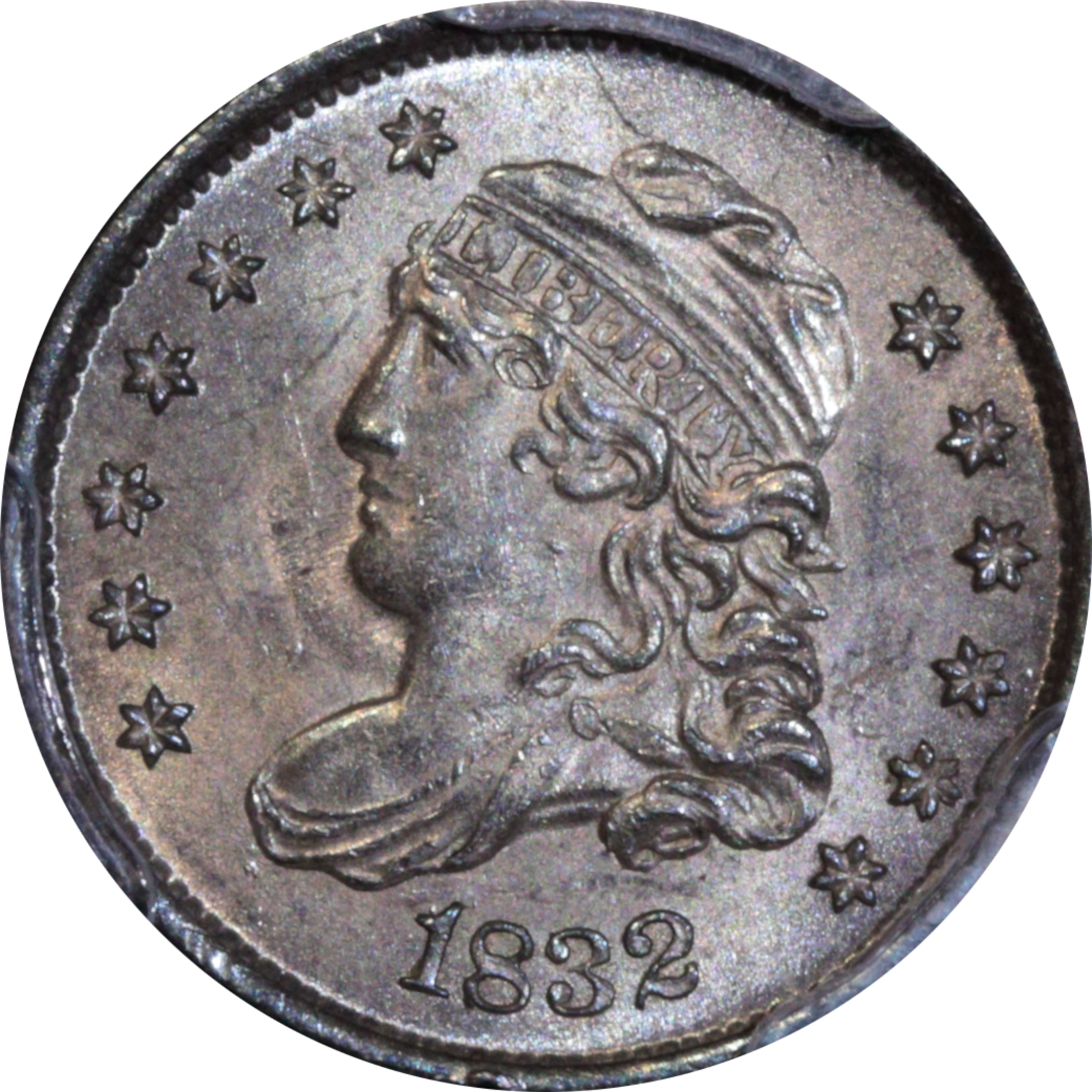 1832 LM-3 MS63  PCGS Obverse