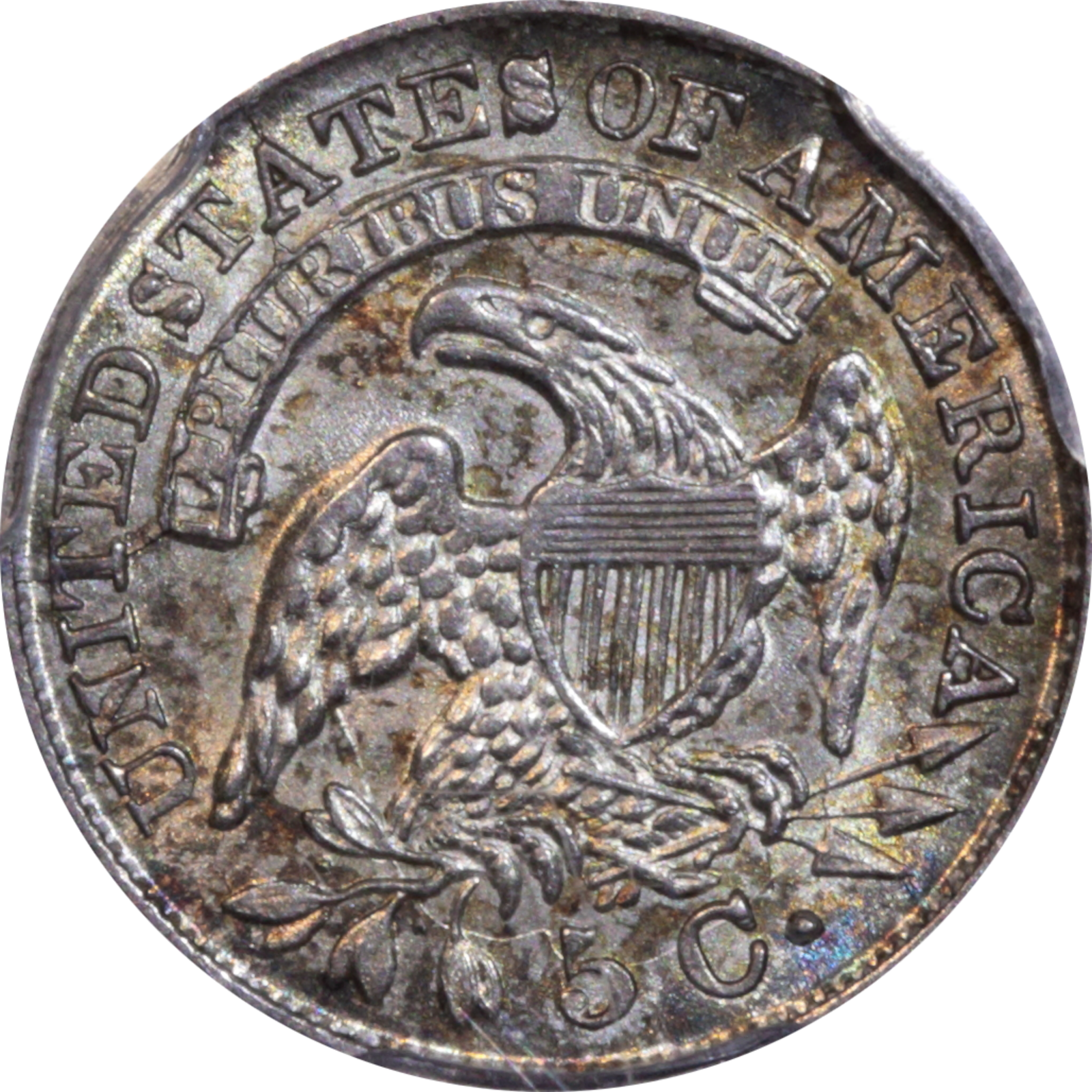 1832 LM-5 MS62 PCGS Cud Reverse