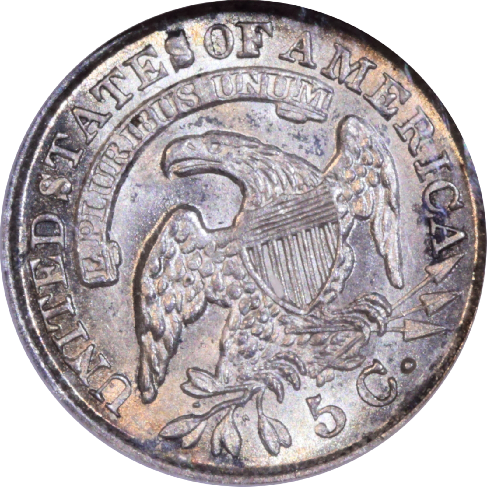 1832 LM-5 MS64 NGC Reverse