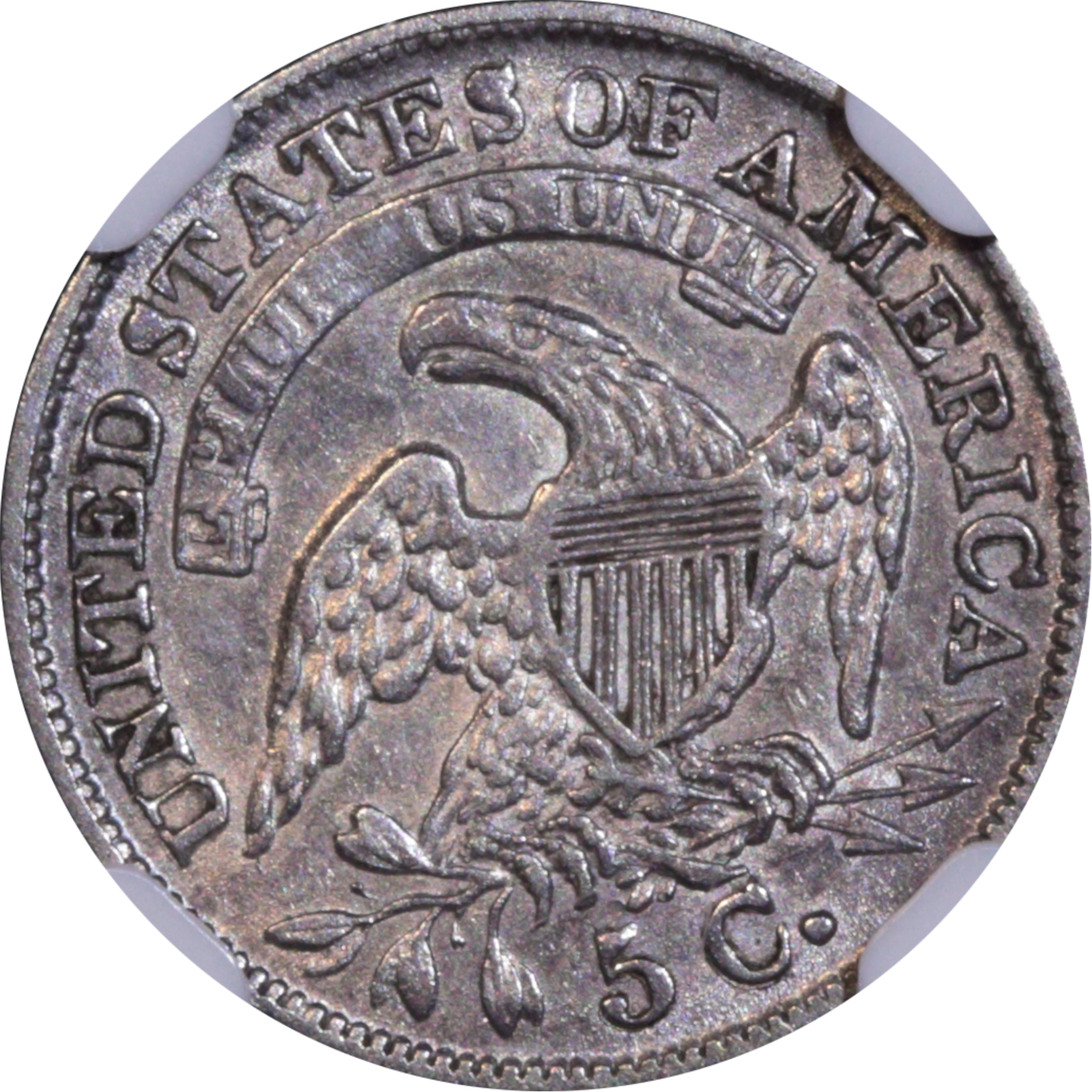 1832 LM-8.3 AU50 NGC Reverse