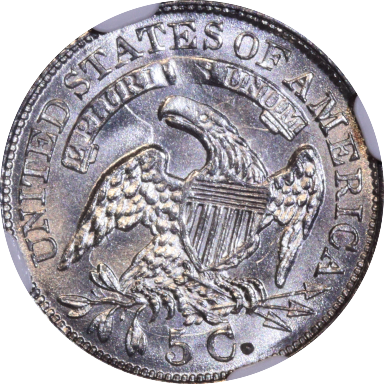 1832 LM-9.1 MS66 Star NGC Reverse