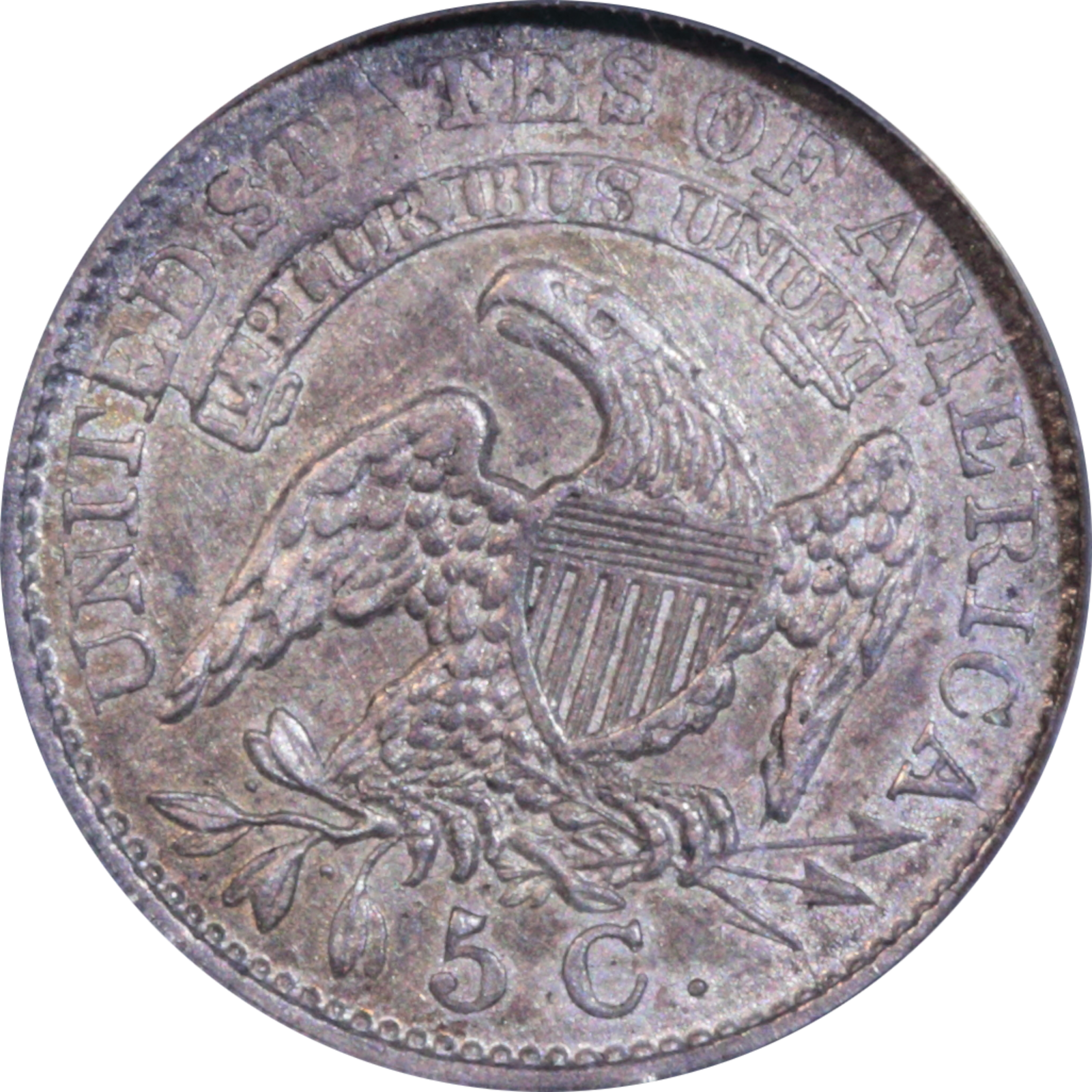 1833 LM-1 AU50 Details NGC MDS Cud Reverse