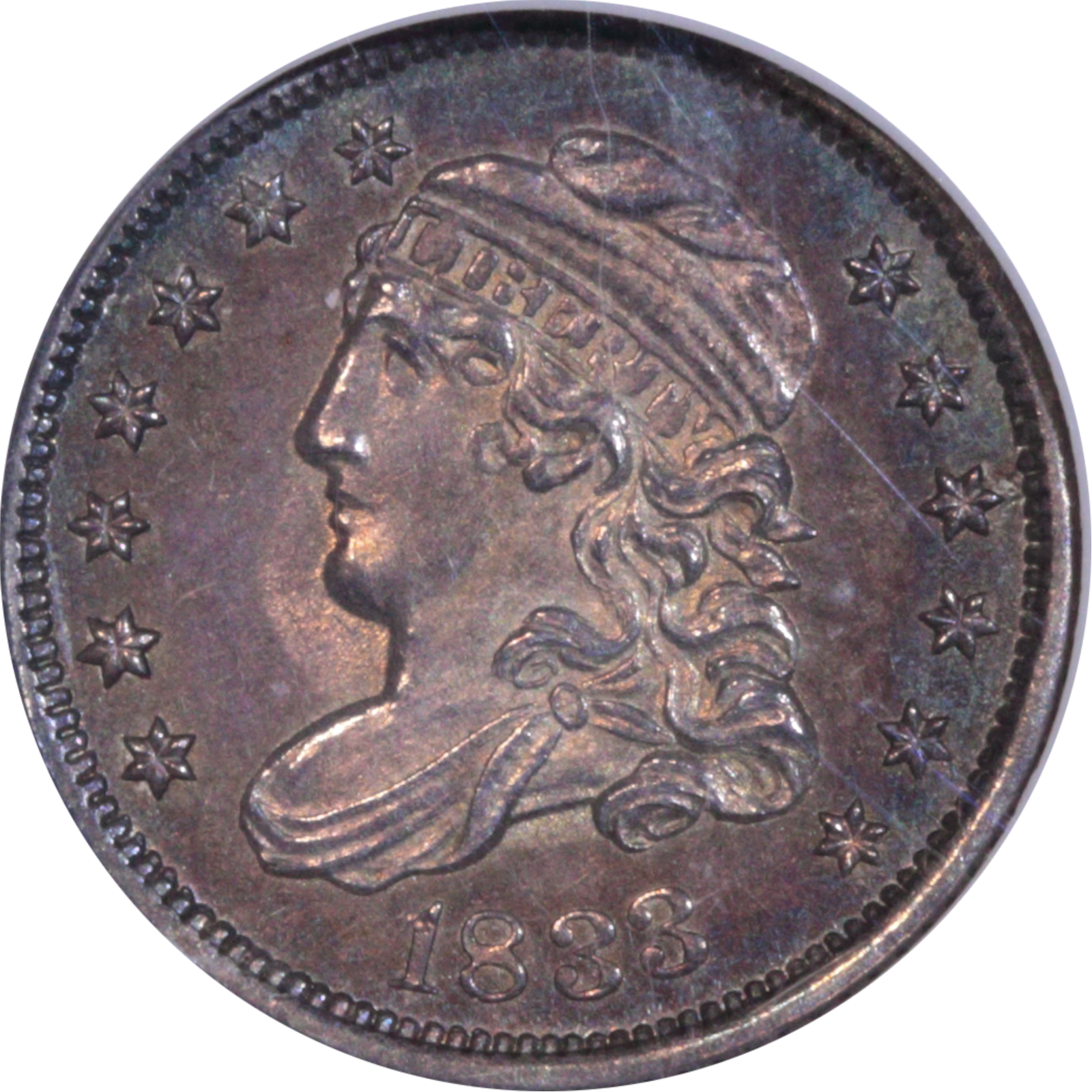 1833 LM-2 MS62 NGC PL Obverse