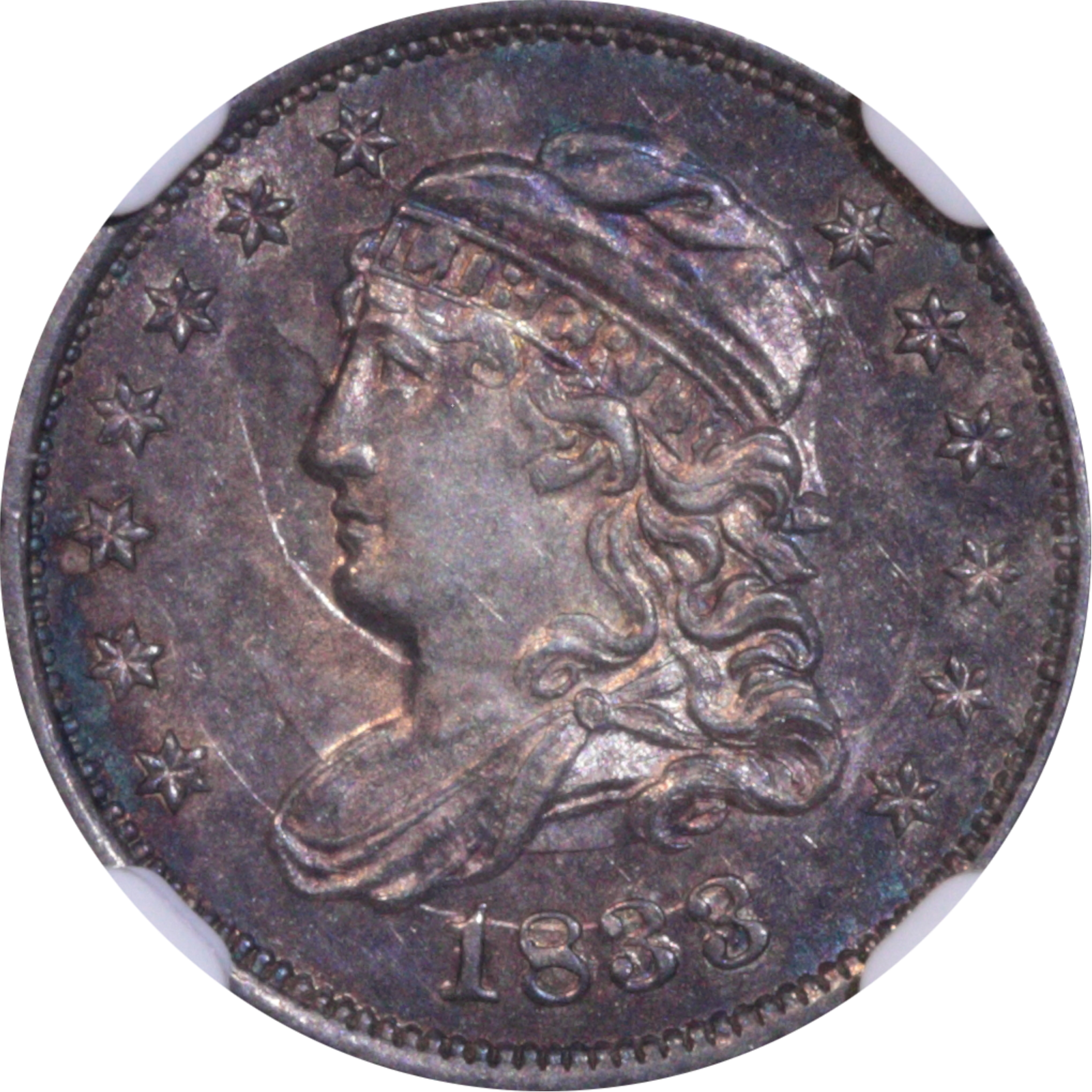 1833 LM-3.1 MS64 NGC Obverse