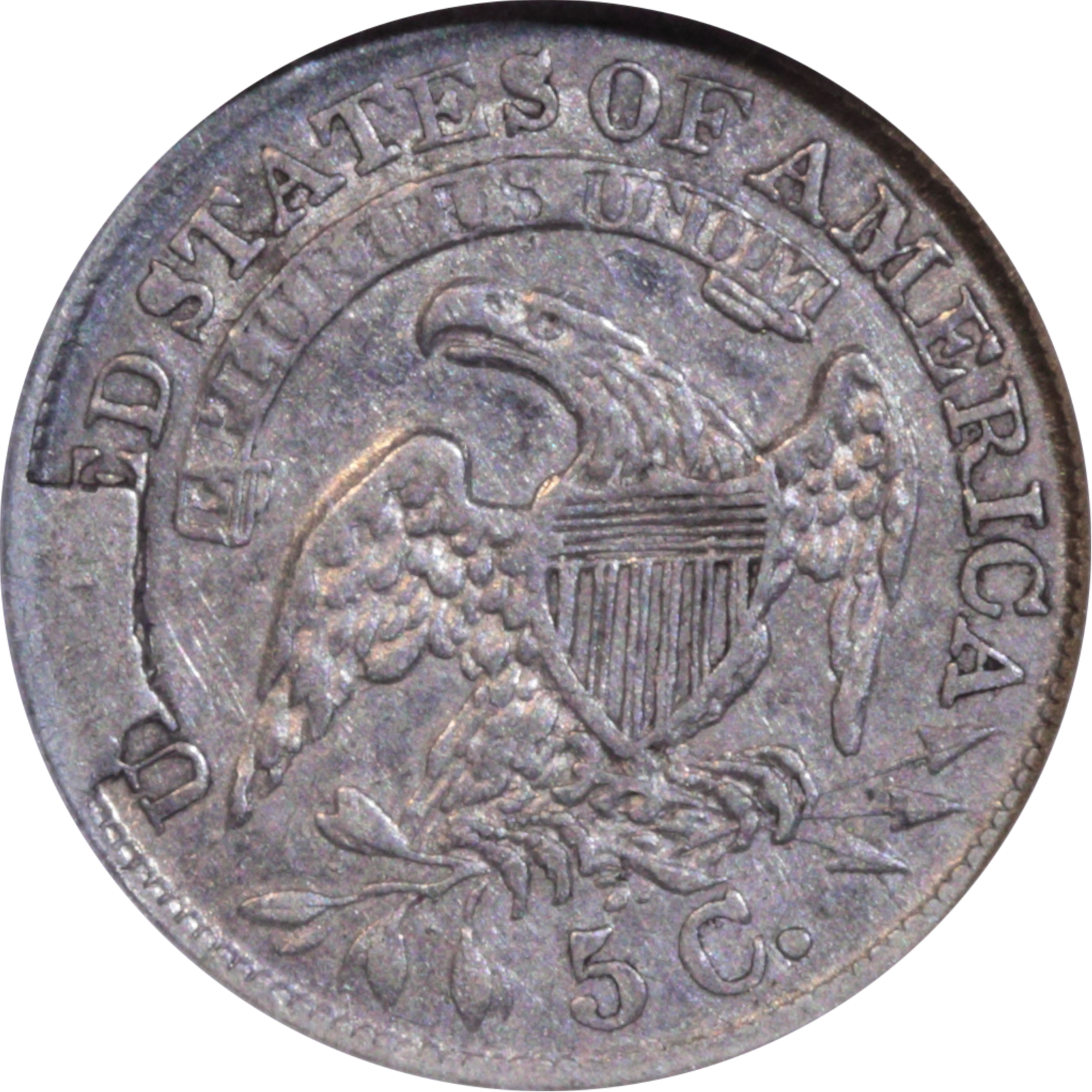 1833 LM-3.5 AU50 NGC Cud Reverse