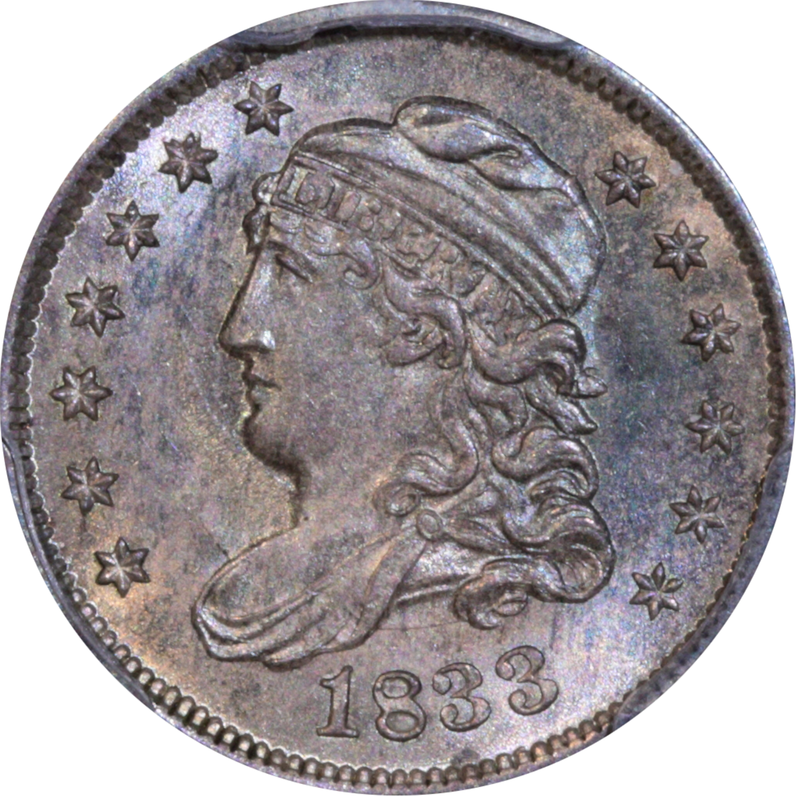 1833 LM-4.1 MS64  PCGS Obverse