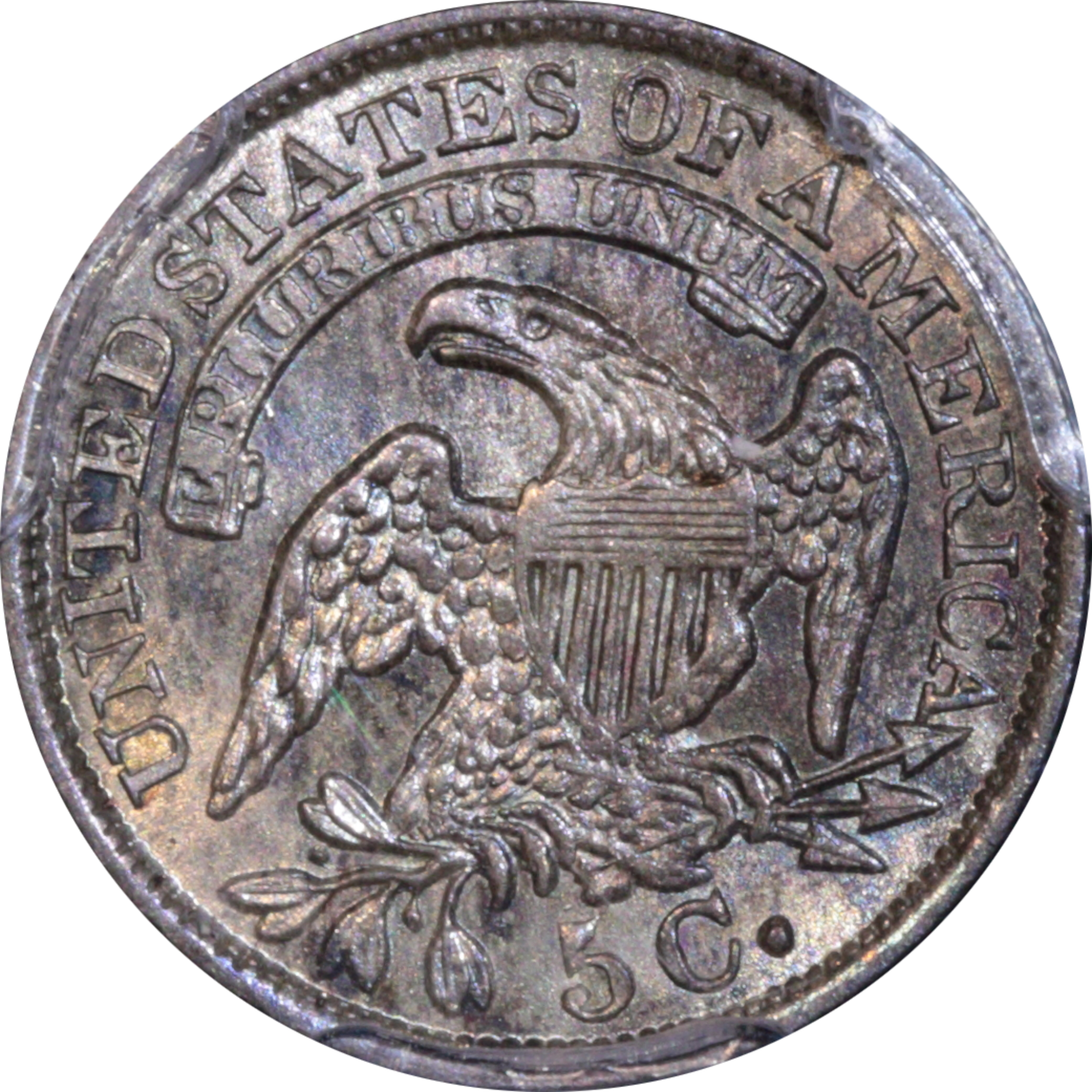 1833 LM-4.1 MS64  PCGS Reverse