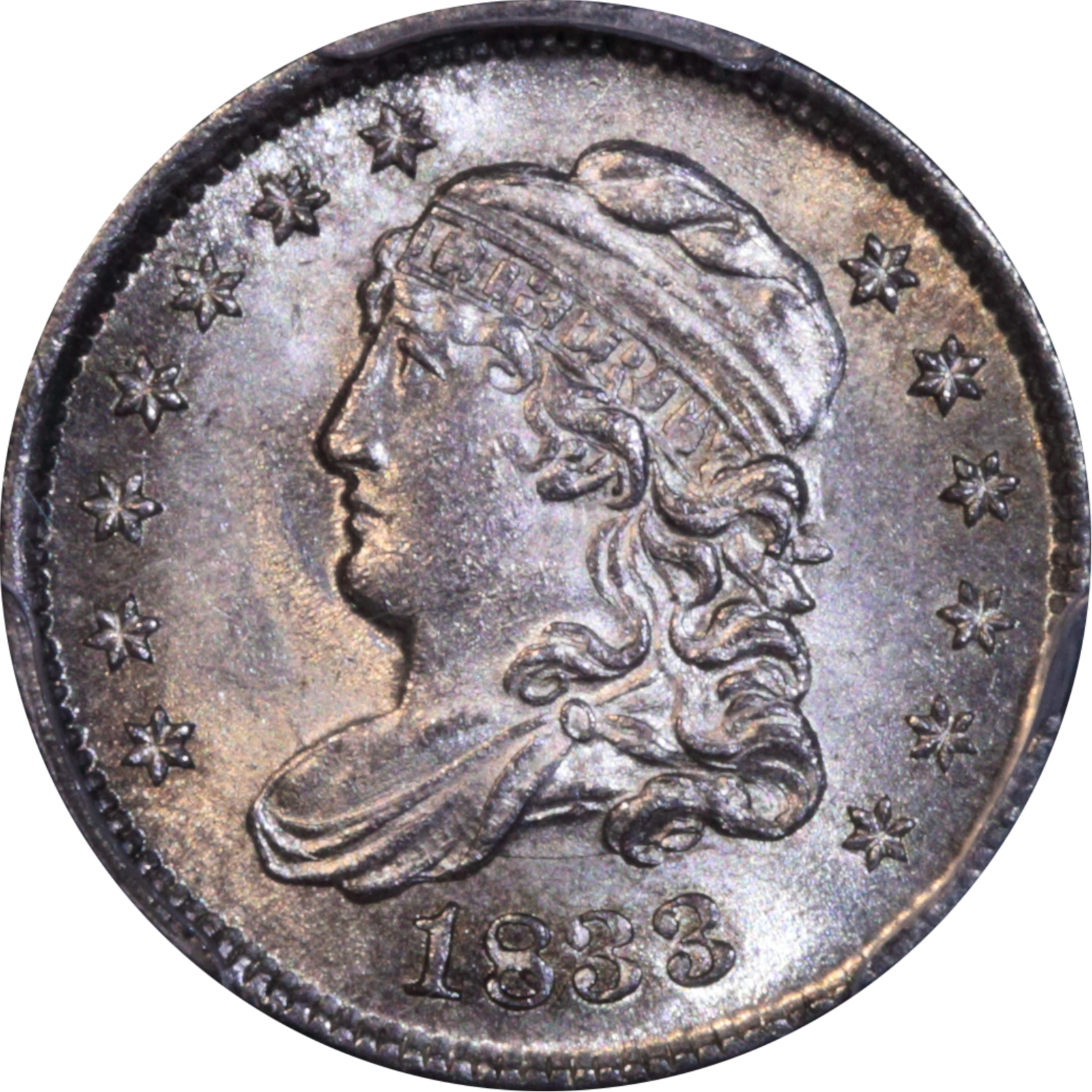 1833 LM-4.2 MS65 PCGS Obverse