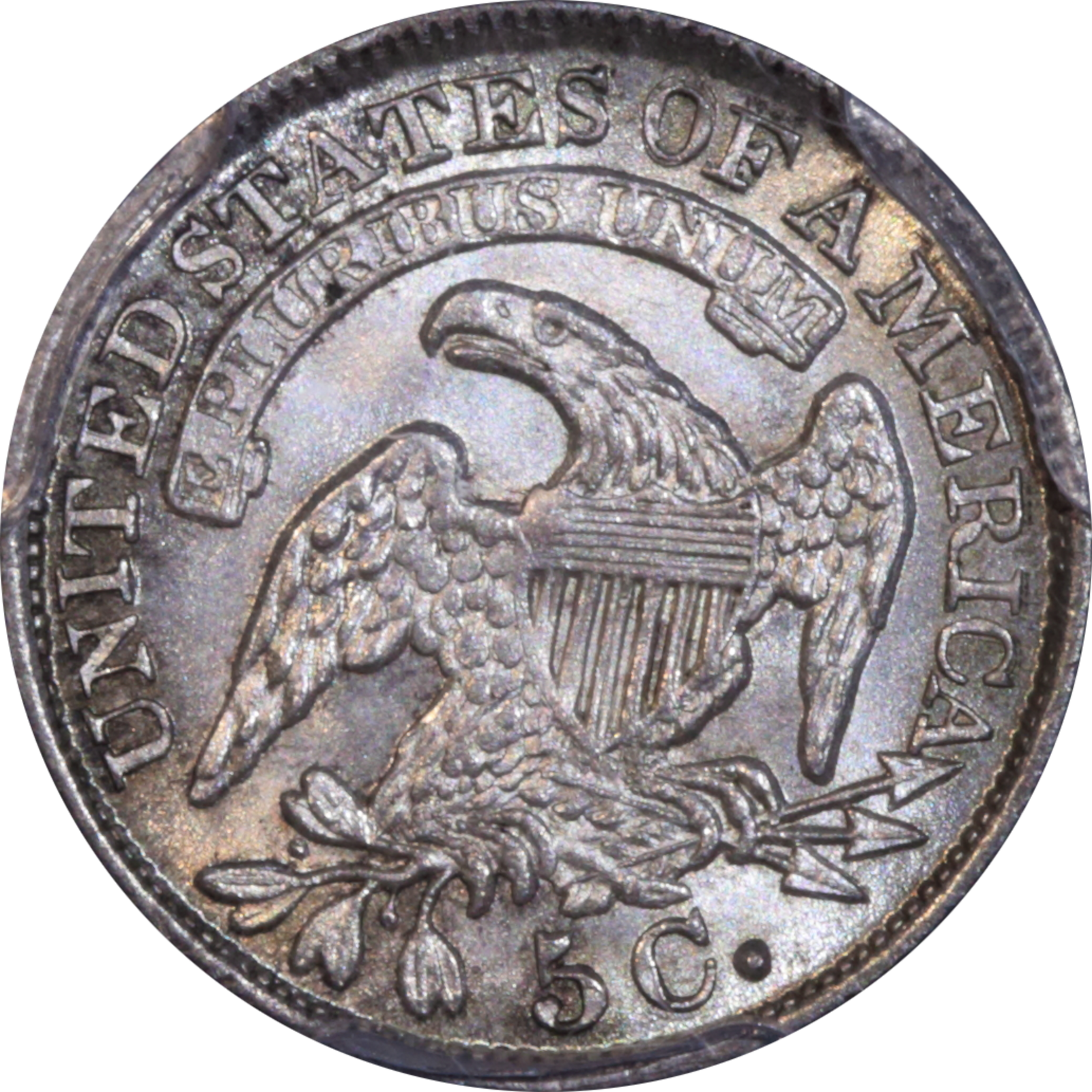1833 LM-4.2 MS65 PCGS Reverse