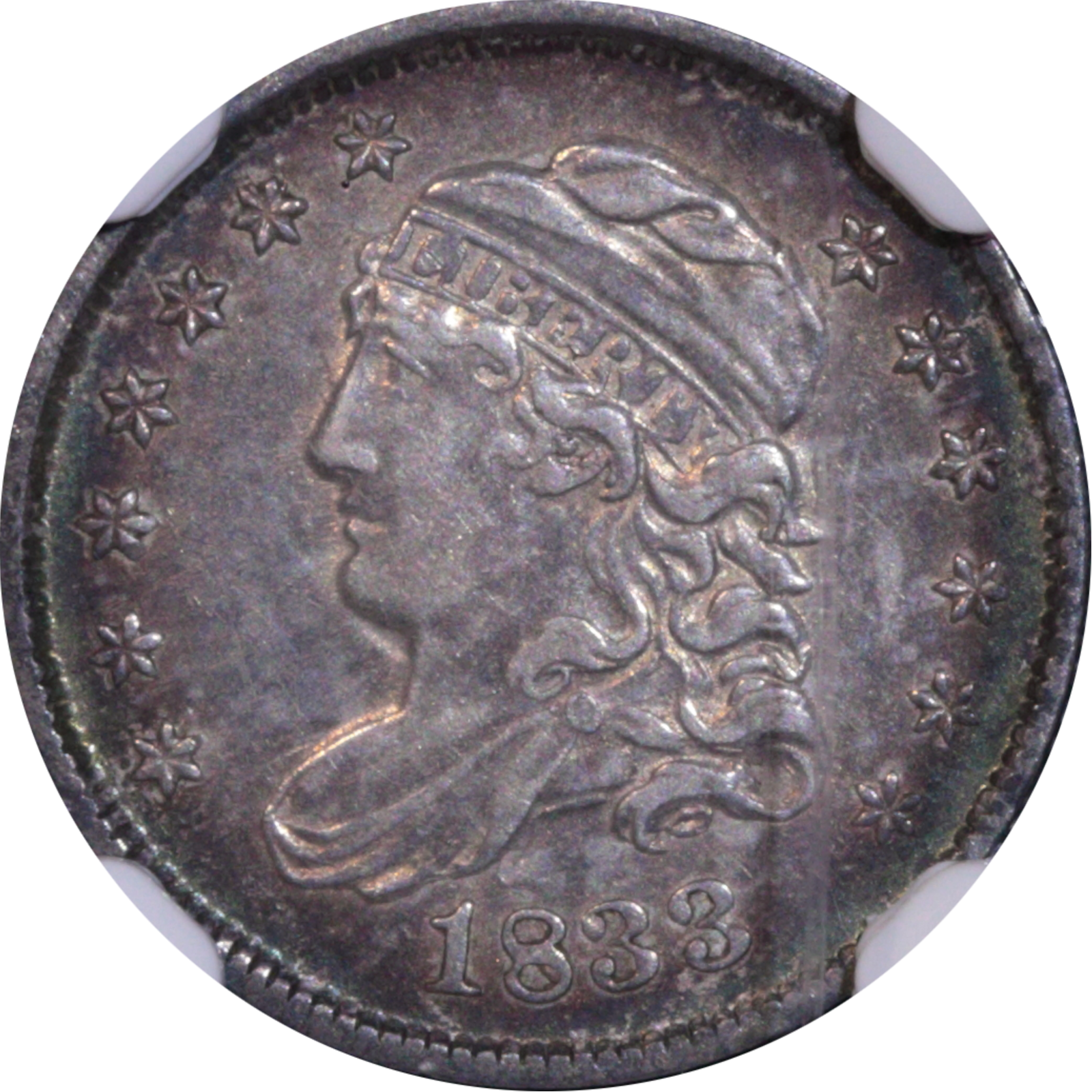 1833 LM-4.3 AU55 NGC Obverse
