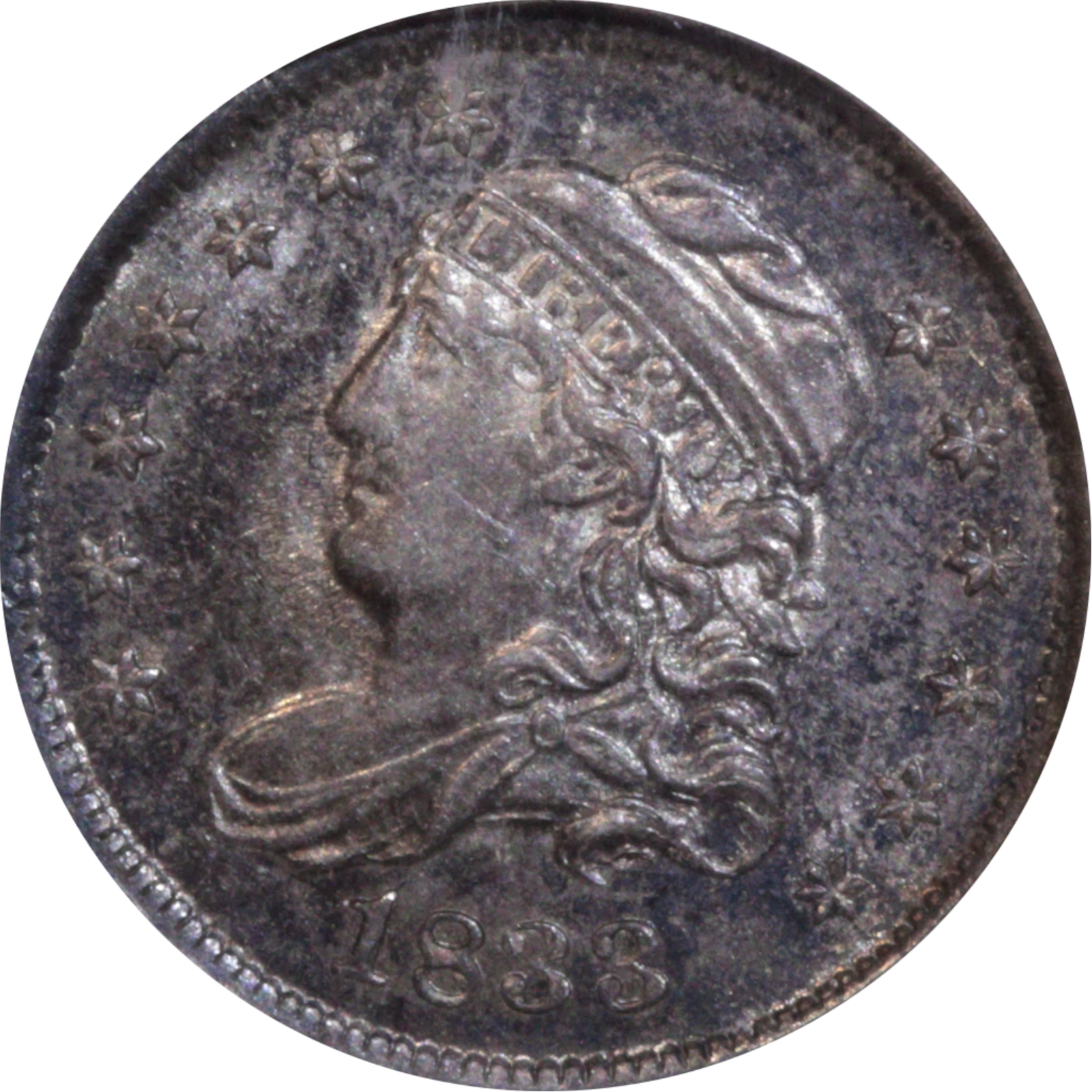 1833 LM-5 MS61 NGC Obverse