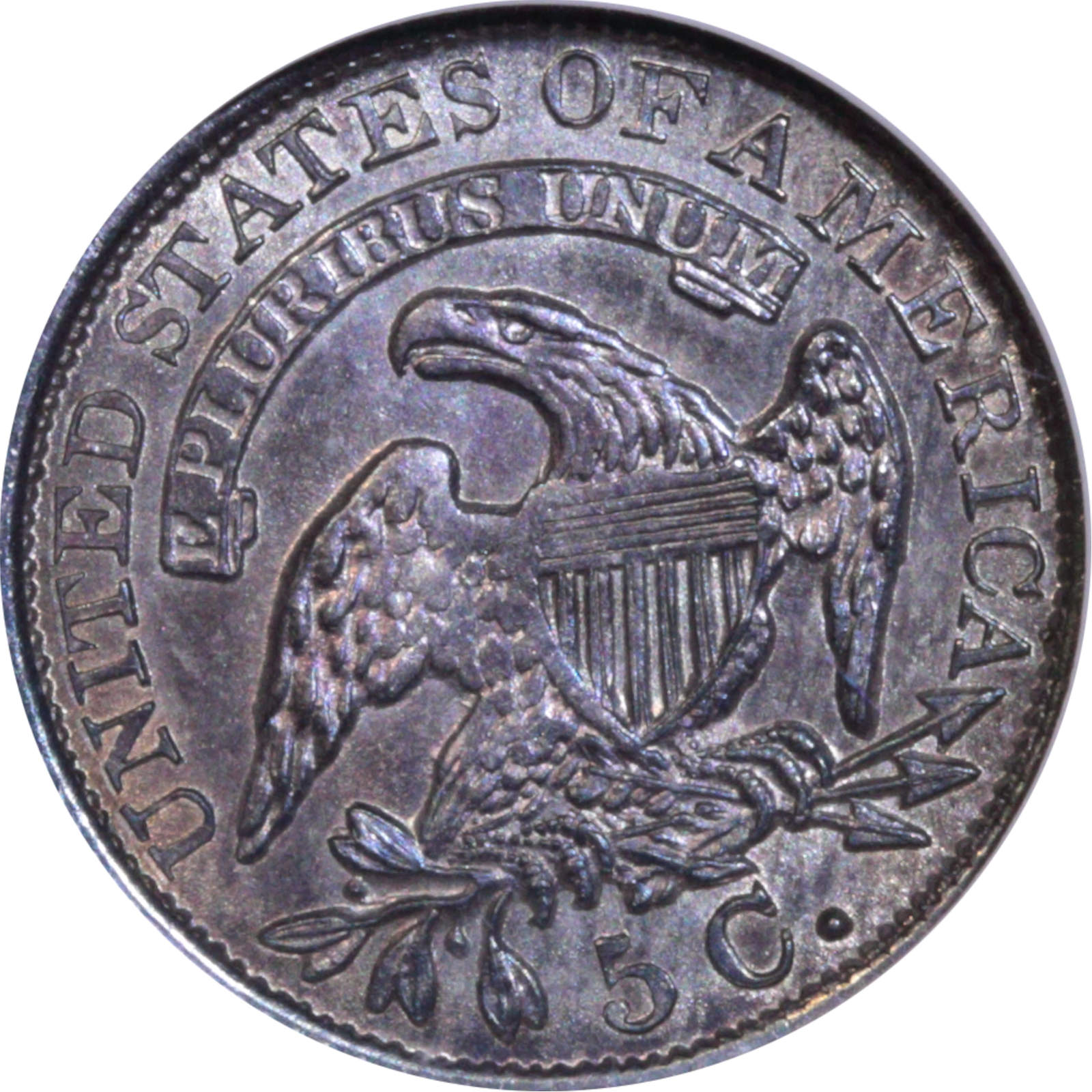 1833 LM-7 MS63 NGC Reverse
