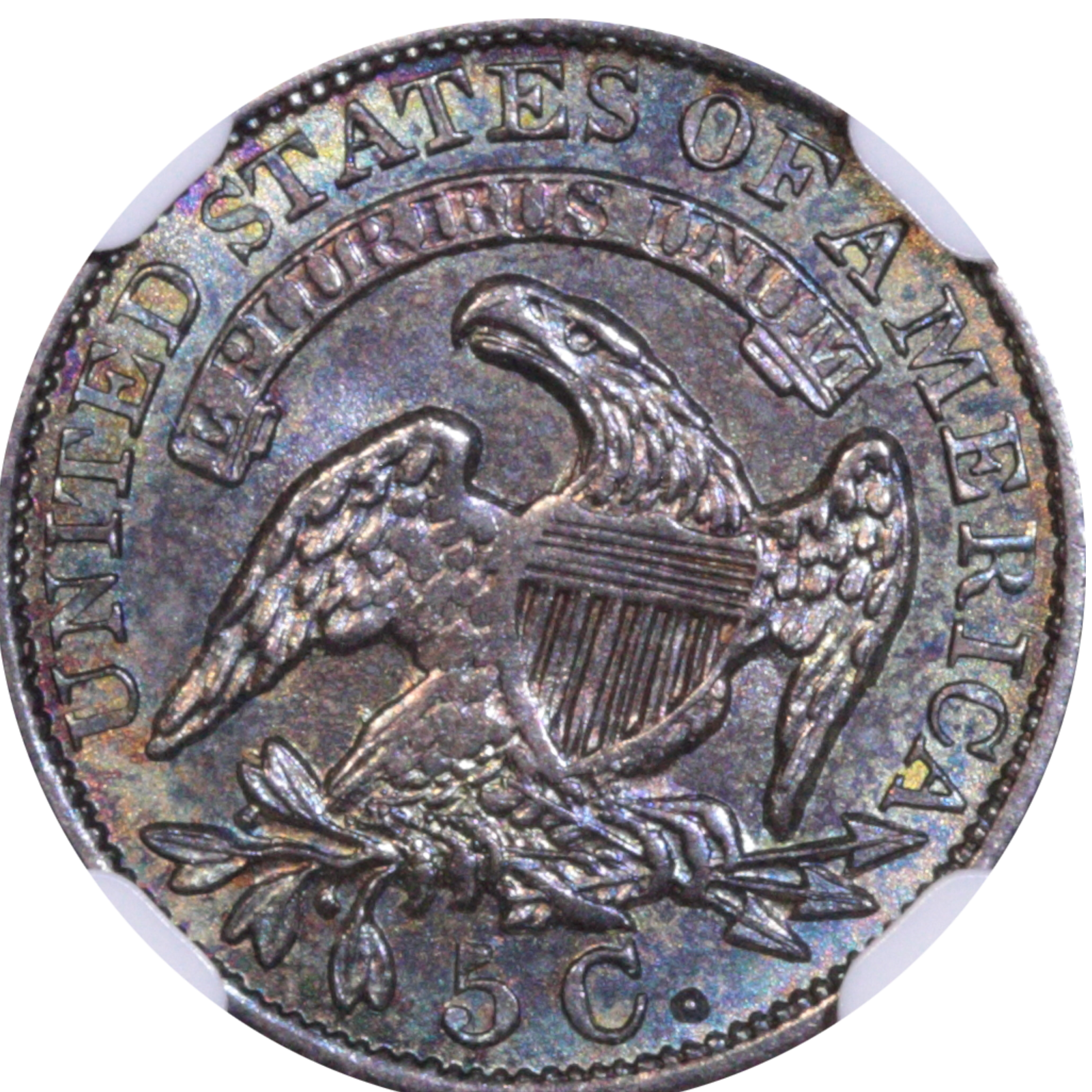 1833 LM-9 MS63 NGC Reverse
