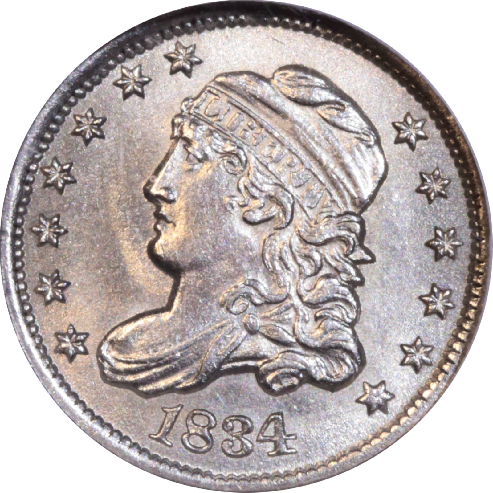 1834 LM-1 MS63 NGC Obverse