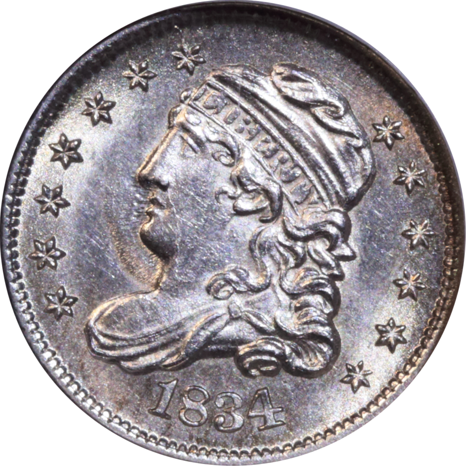 1834 LM-2 MS63 NGC Obverse