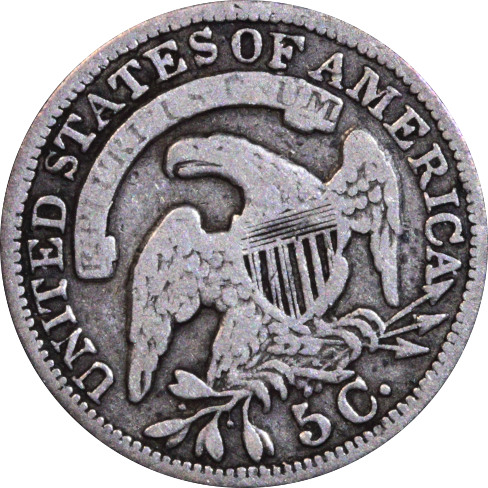 1834 LM-2 VF20 Raw Unfilled S2 Loop Reverse