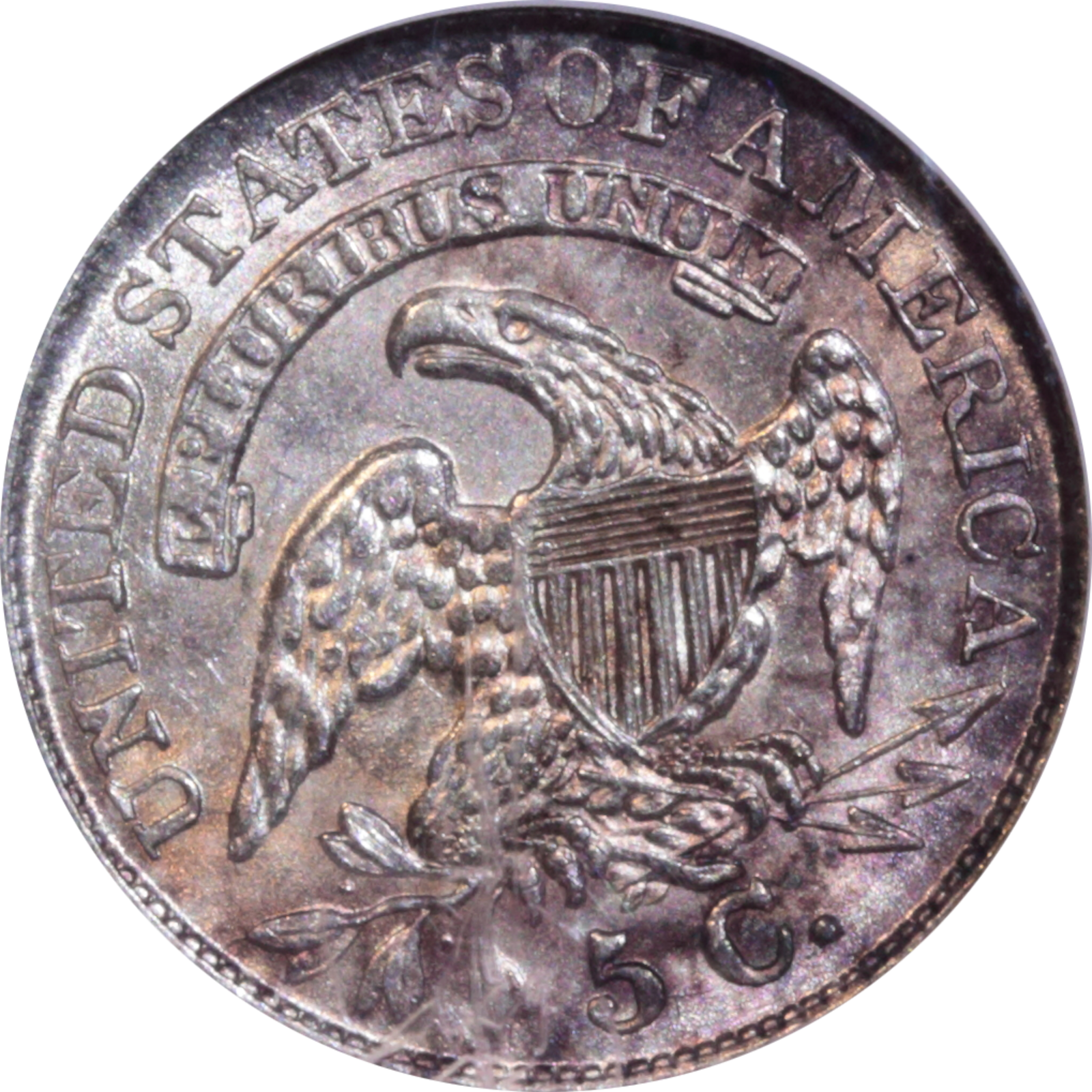1834 LM-5 MS64 NGC Reverse