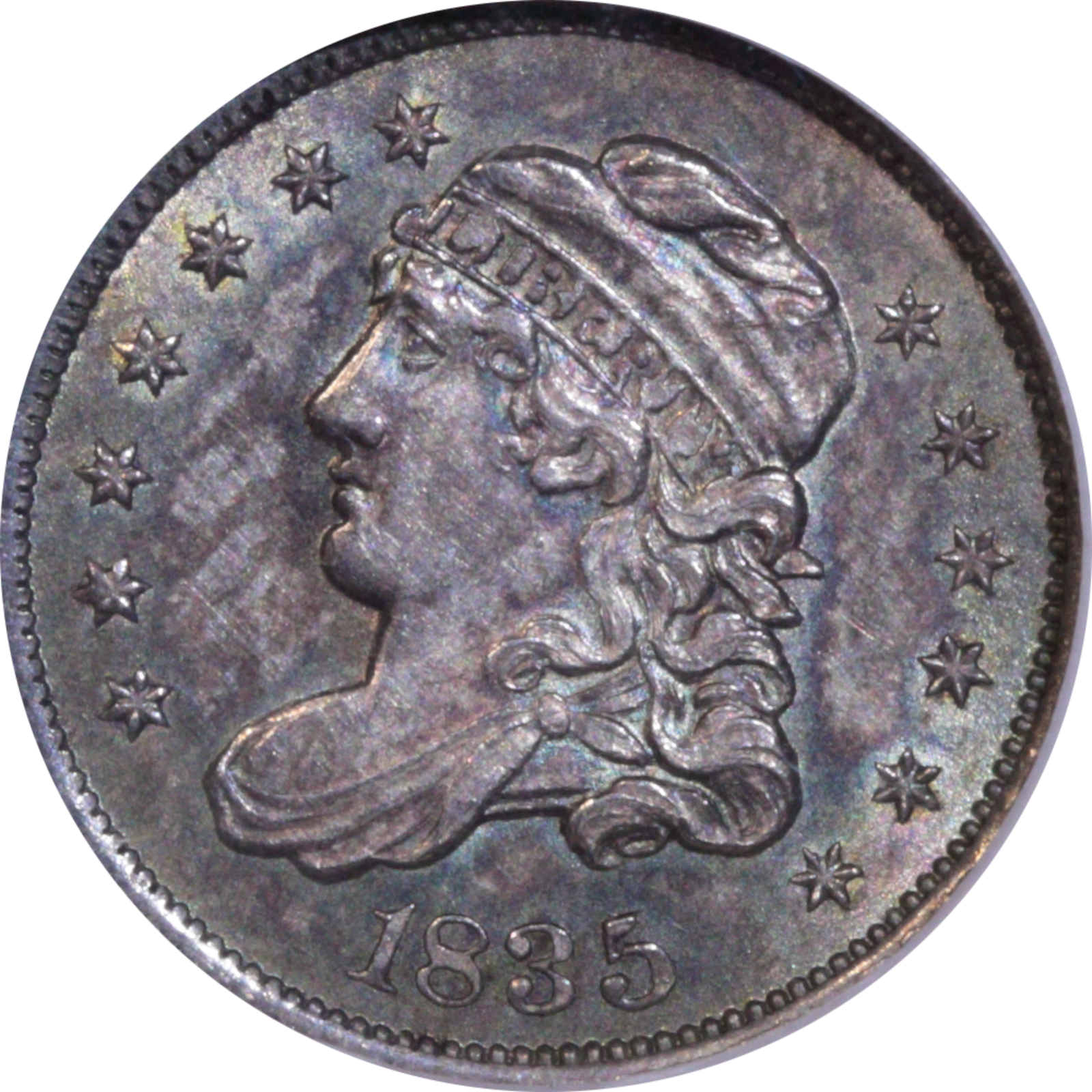 1835 LM-1 MS62 NGC Obverse