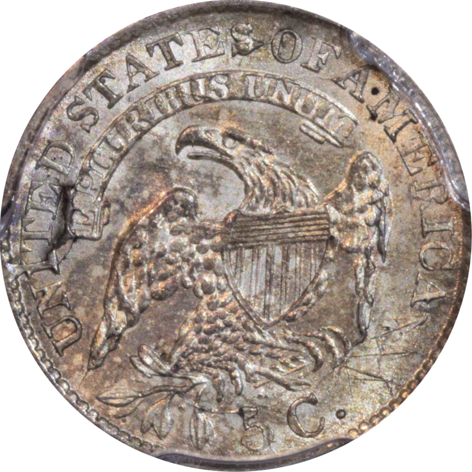 1835 LM-1 MS62 PCGS Cud Reverse