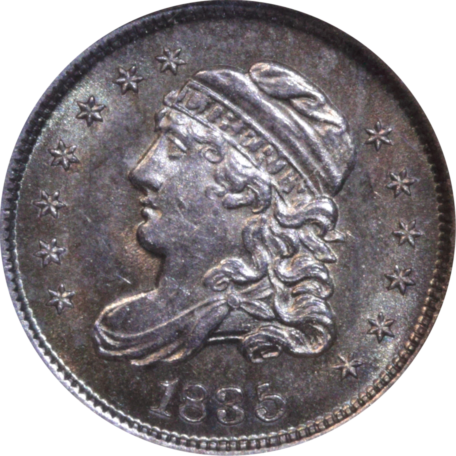 1835 LM-6 MS62 NGC Obverse