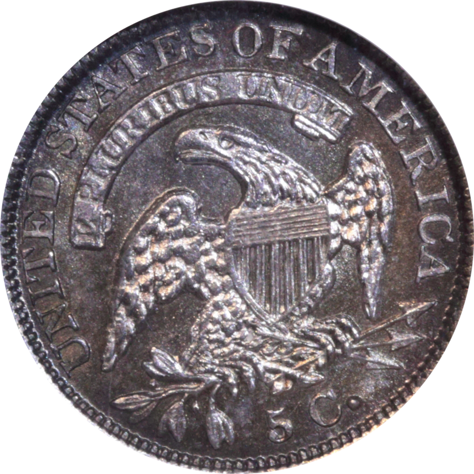 1835 LM-6 MS62 NGC Reverse