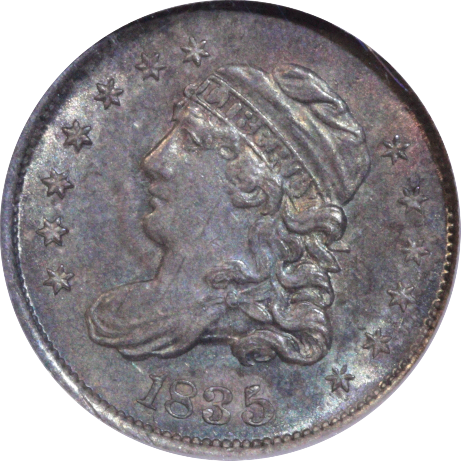 1835 LM-7 MS64 NGC Obverse