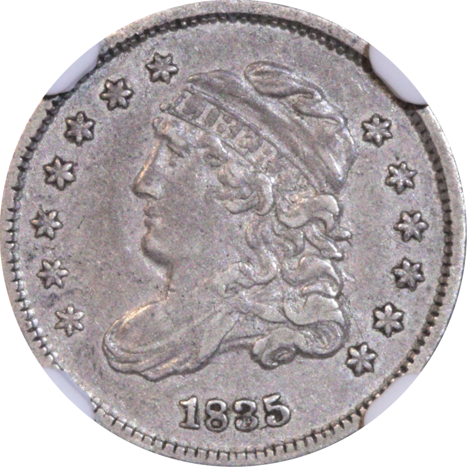 1835 LM-8.1 XF45 NGC Obverse