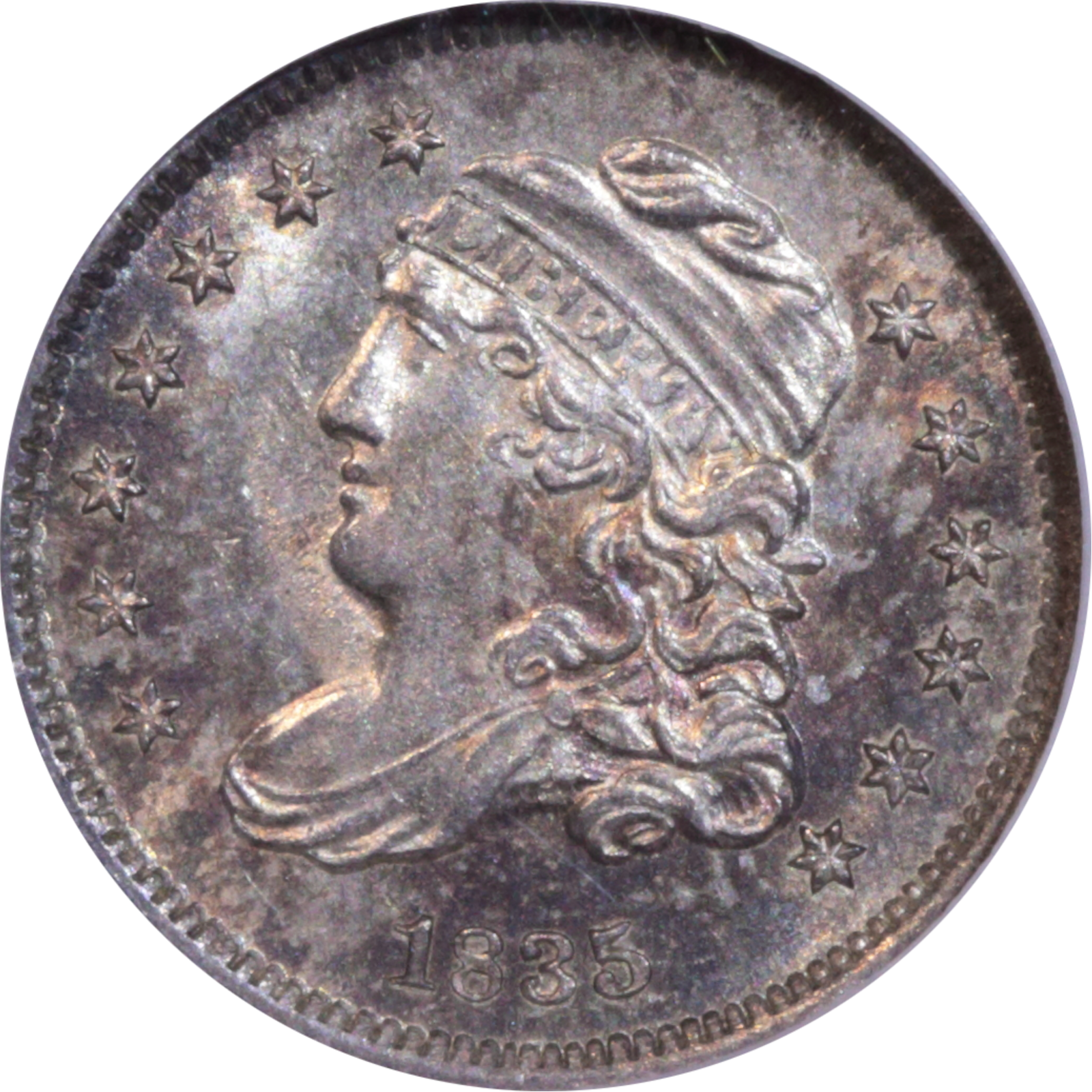 1835 LM-8.2 MS63 NGC Obverse