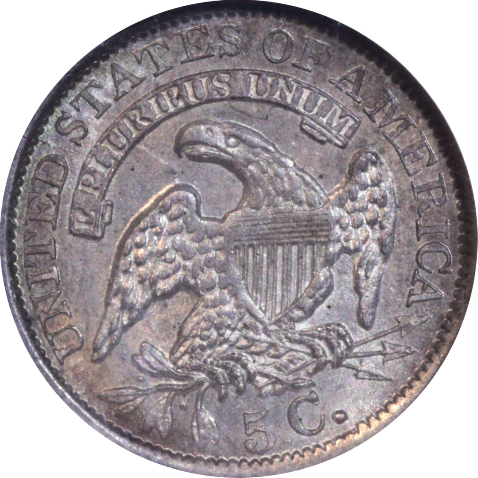 1835 LM-9.1 MS62 NGC Reverse
