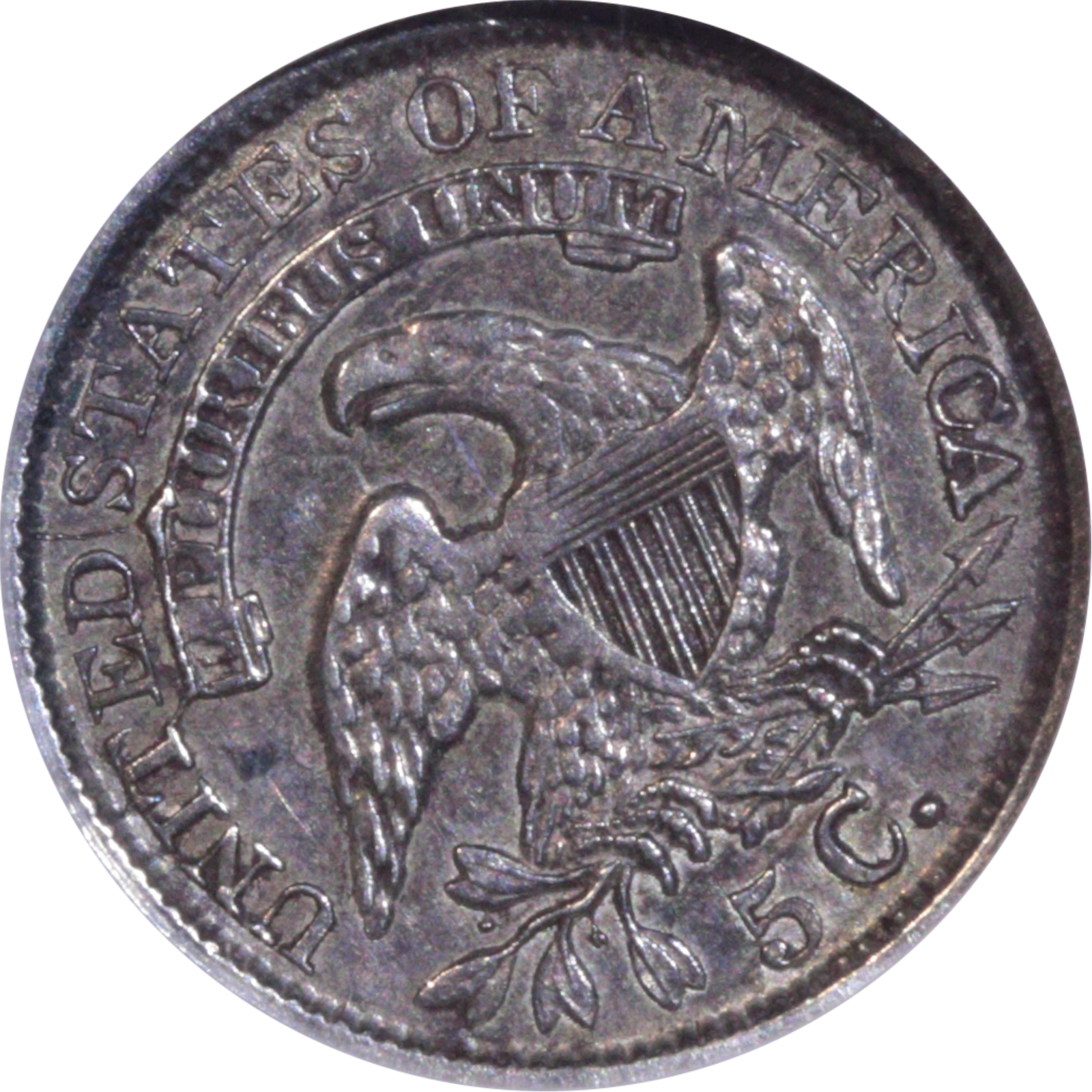 1836 LM-1.1 AU50 NGC Reverse