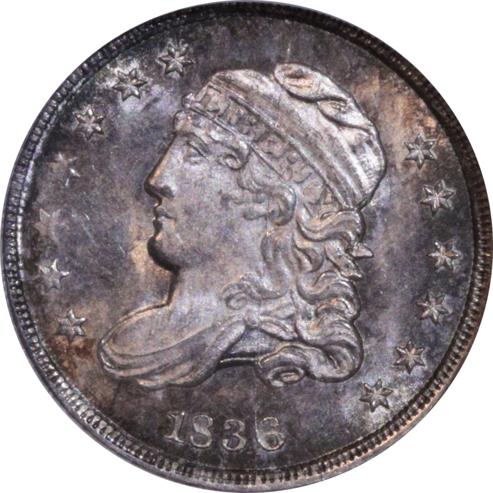 1836 LM-1.2 MS66 NGC Obverse
