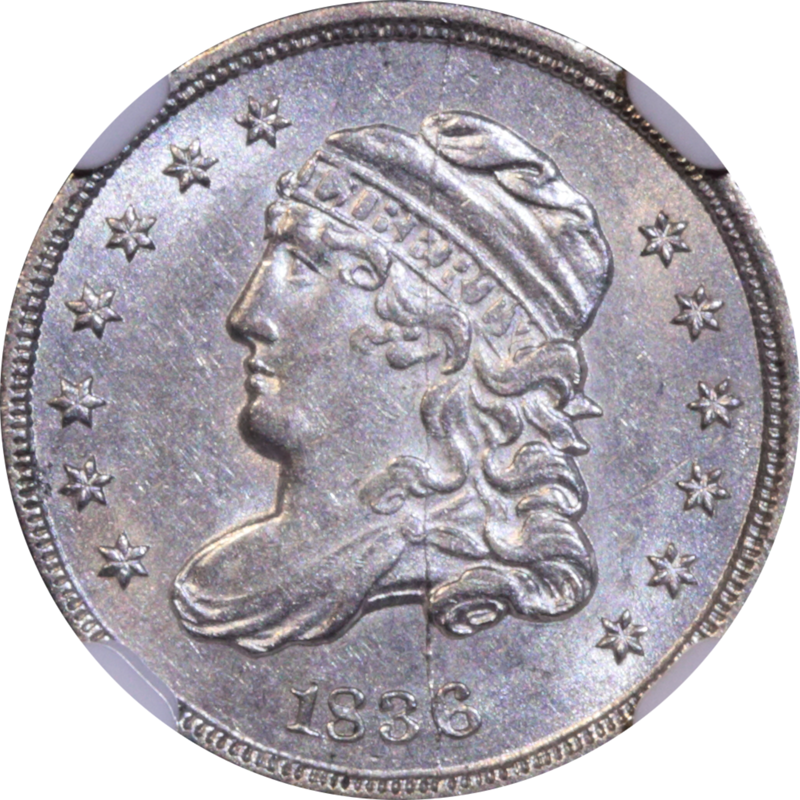 1836 LM-2 MS62 NGC Obverse