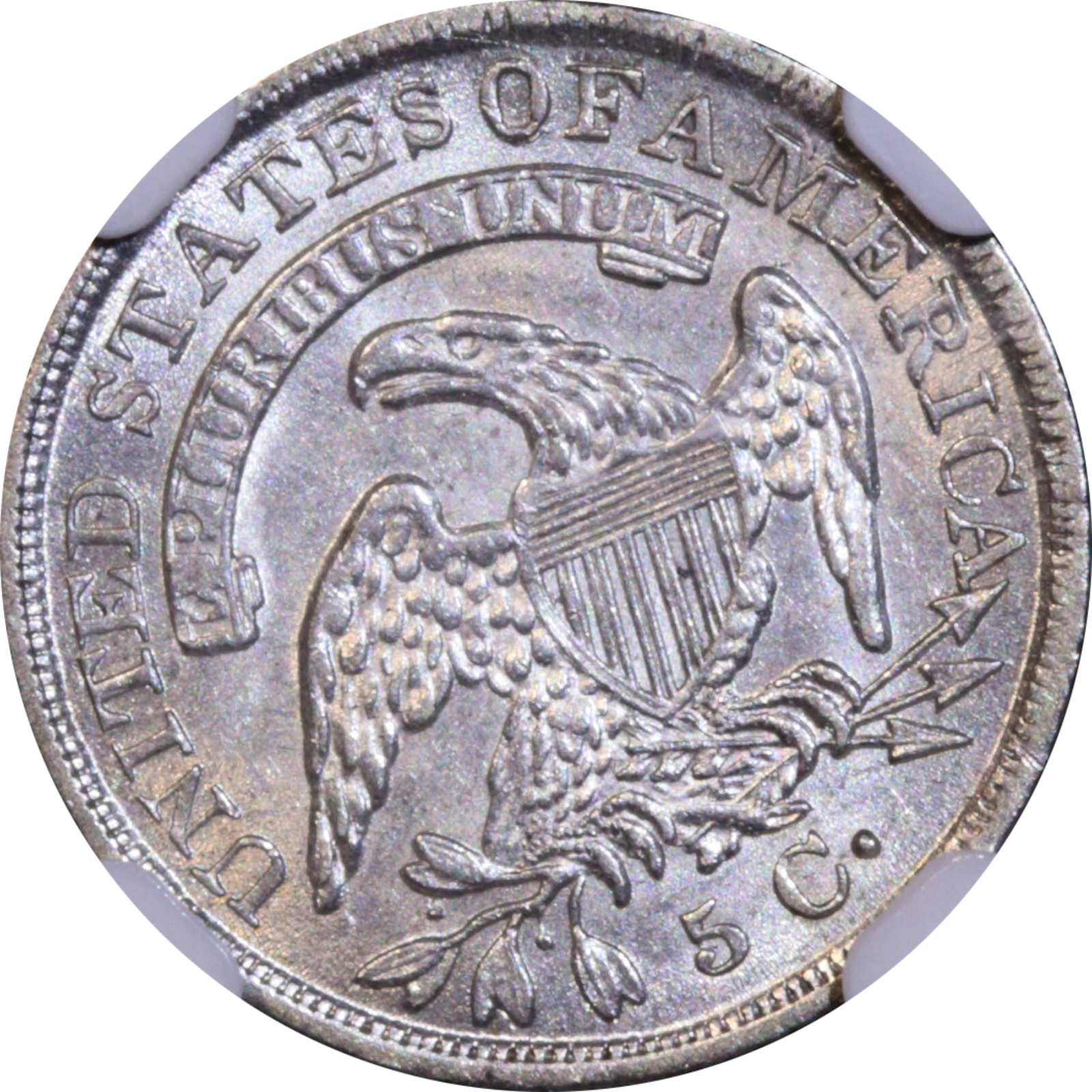1836 LM-2 MS62 NGC Reverse