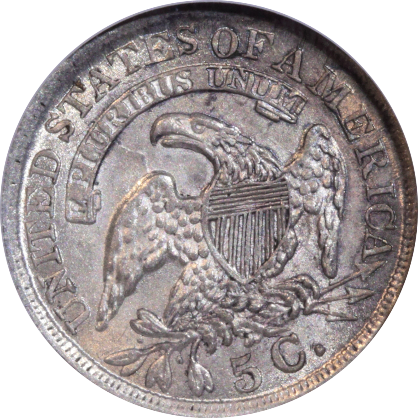 1836 LM-3 MS62 NGC Reverse