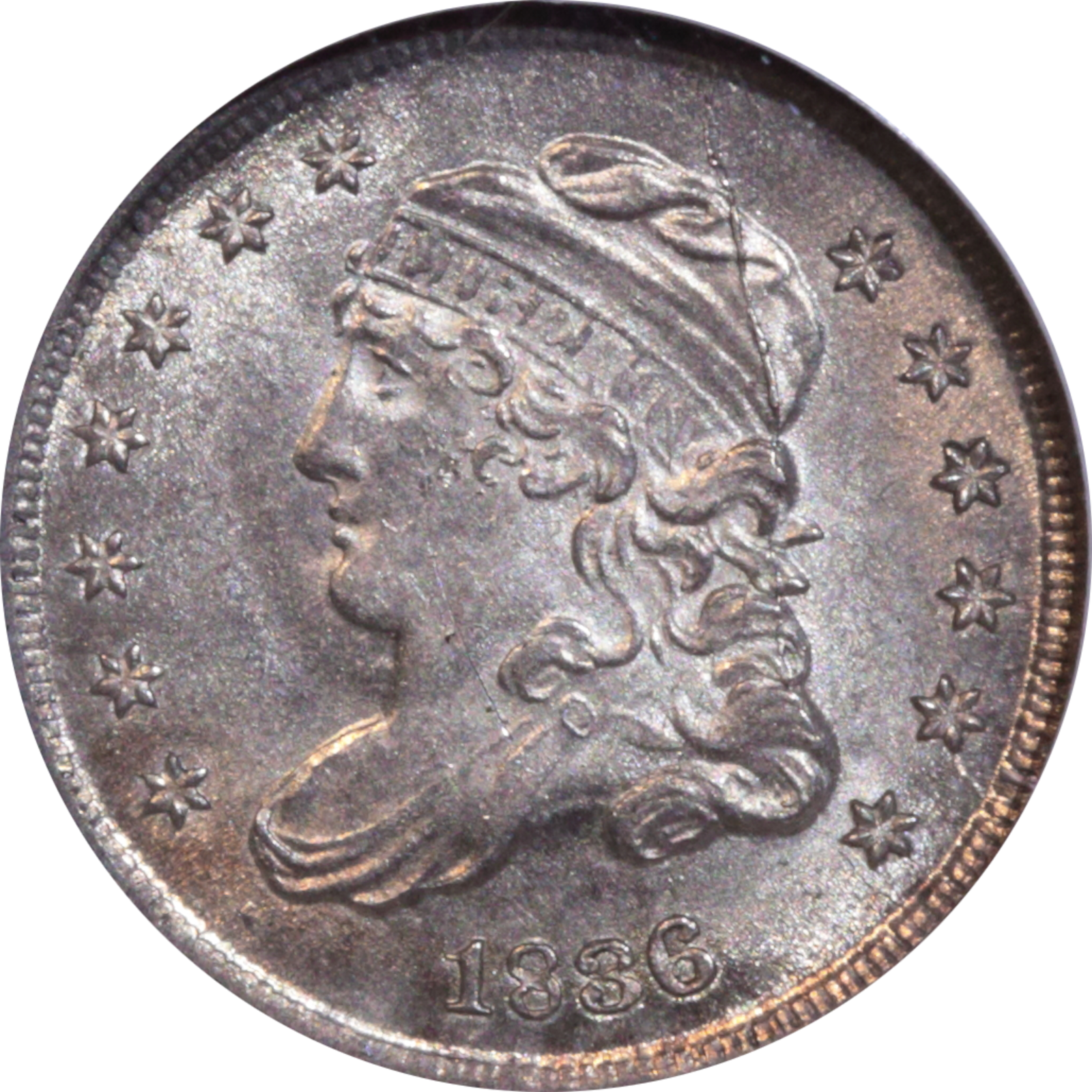 1836 LM-3 MS63 NGC Obverse