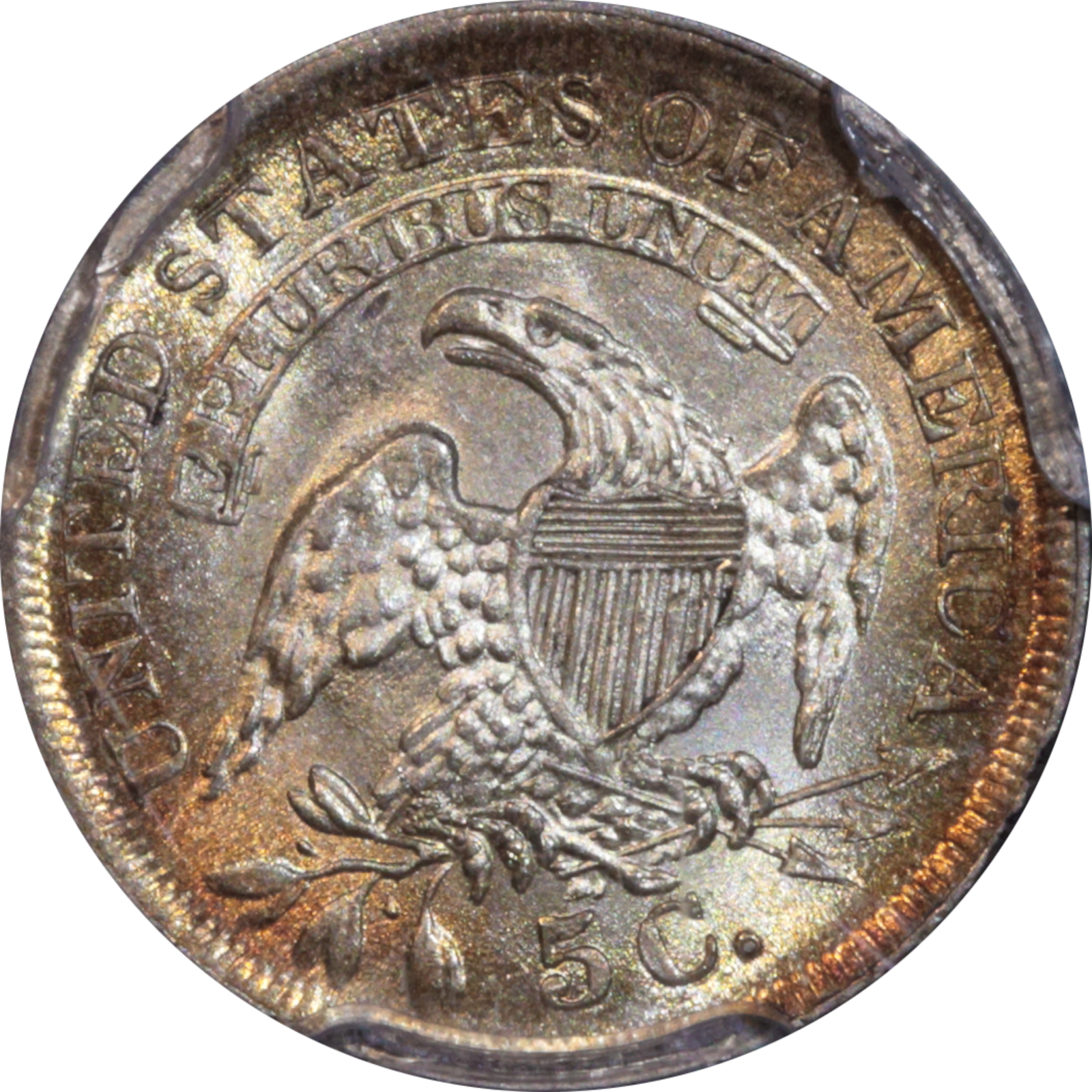 1836 LM-7 MS64 PCGS Reverse