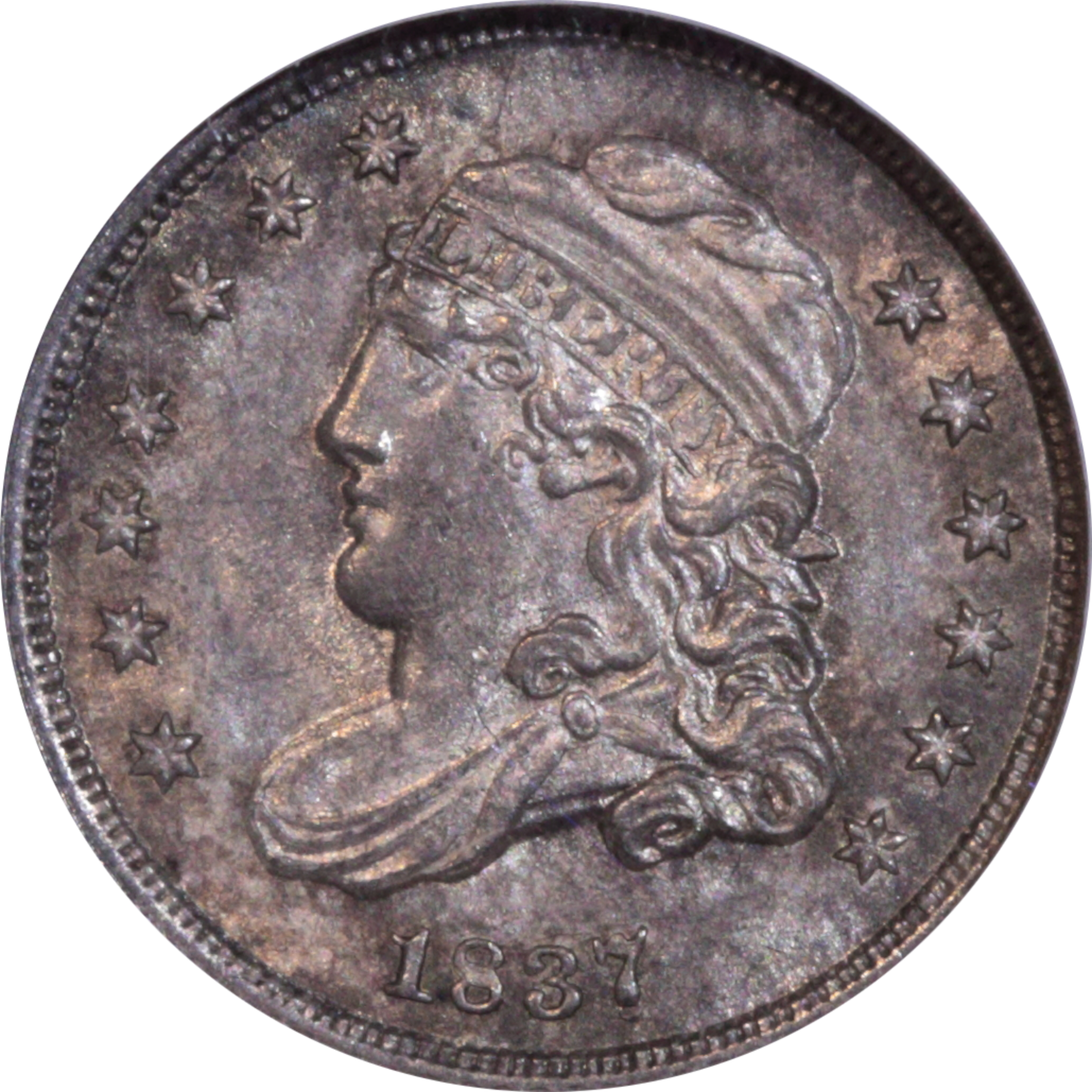 1837 LM-1 MS64 NGC Obverse
