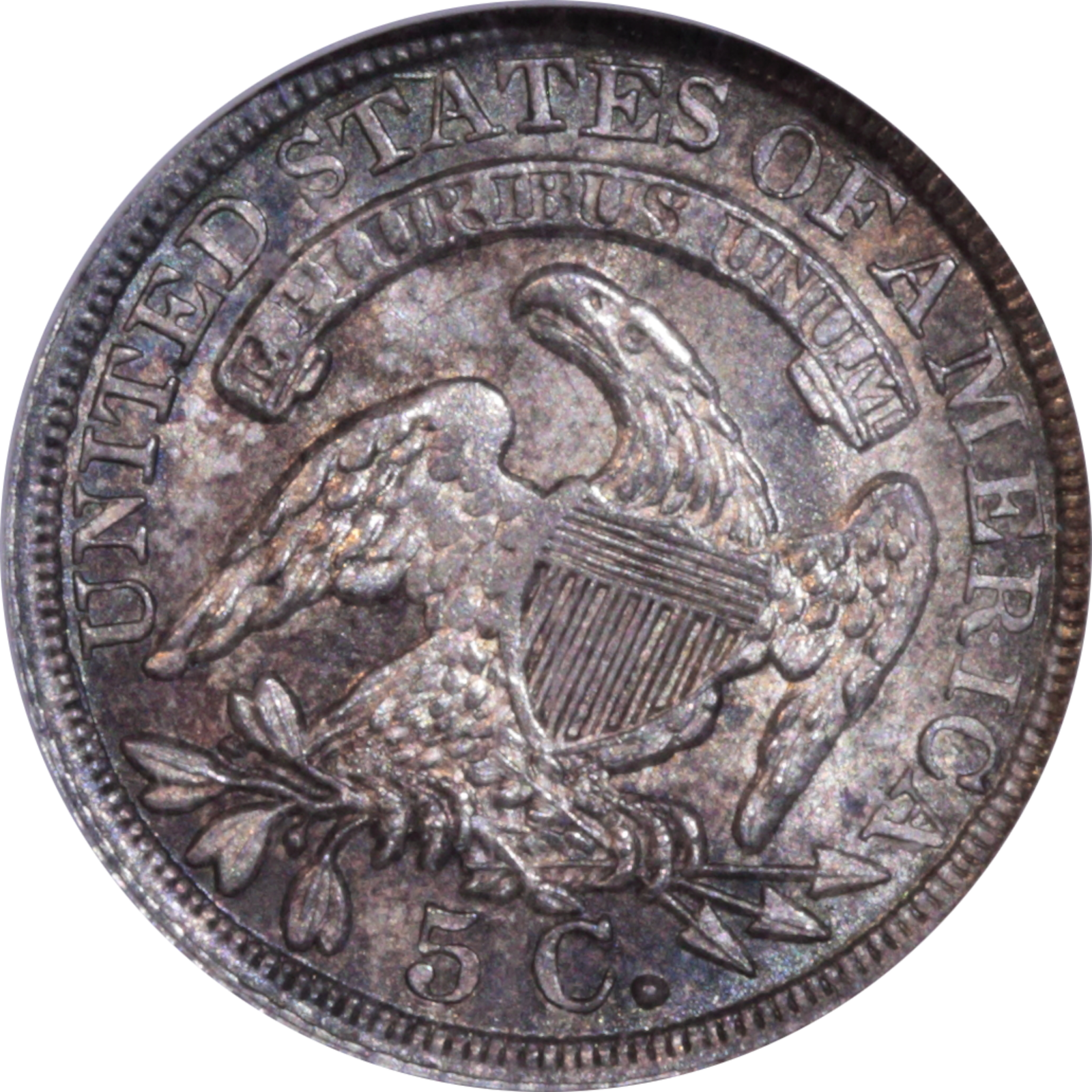 1837 LM-1 MS64 NGC Reverse