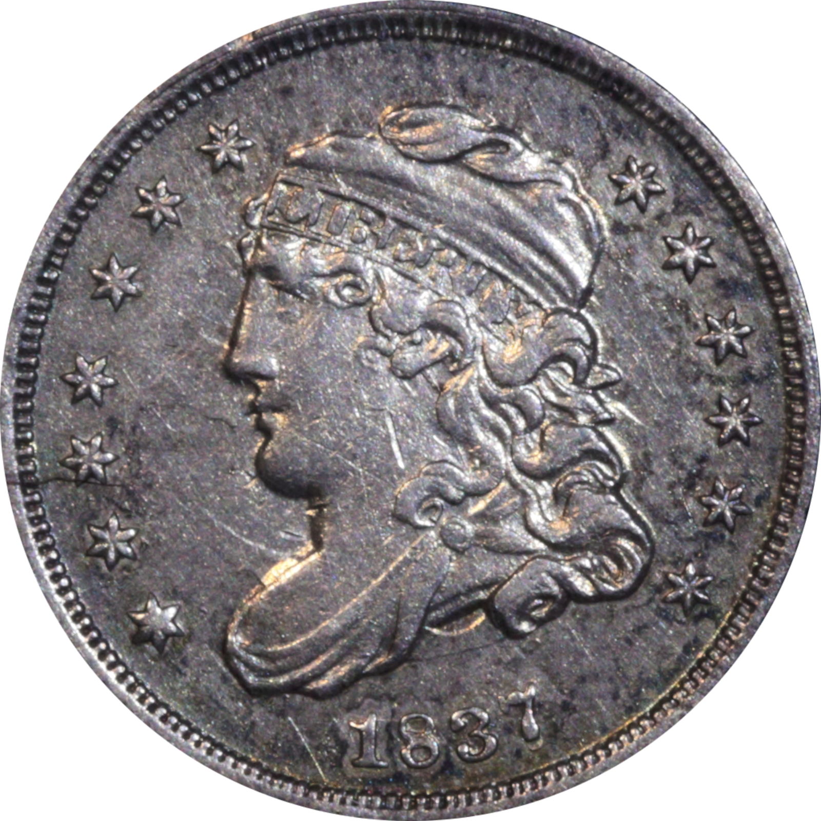 1837 LM-1 XF45 Raw Clashed Reverse Obverse