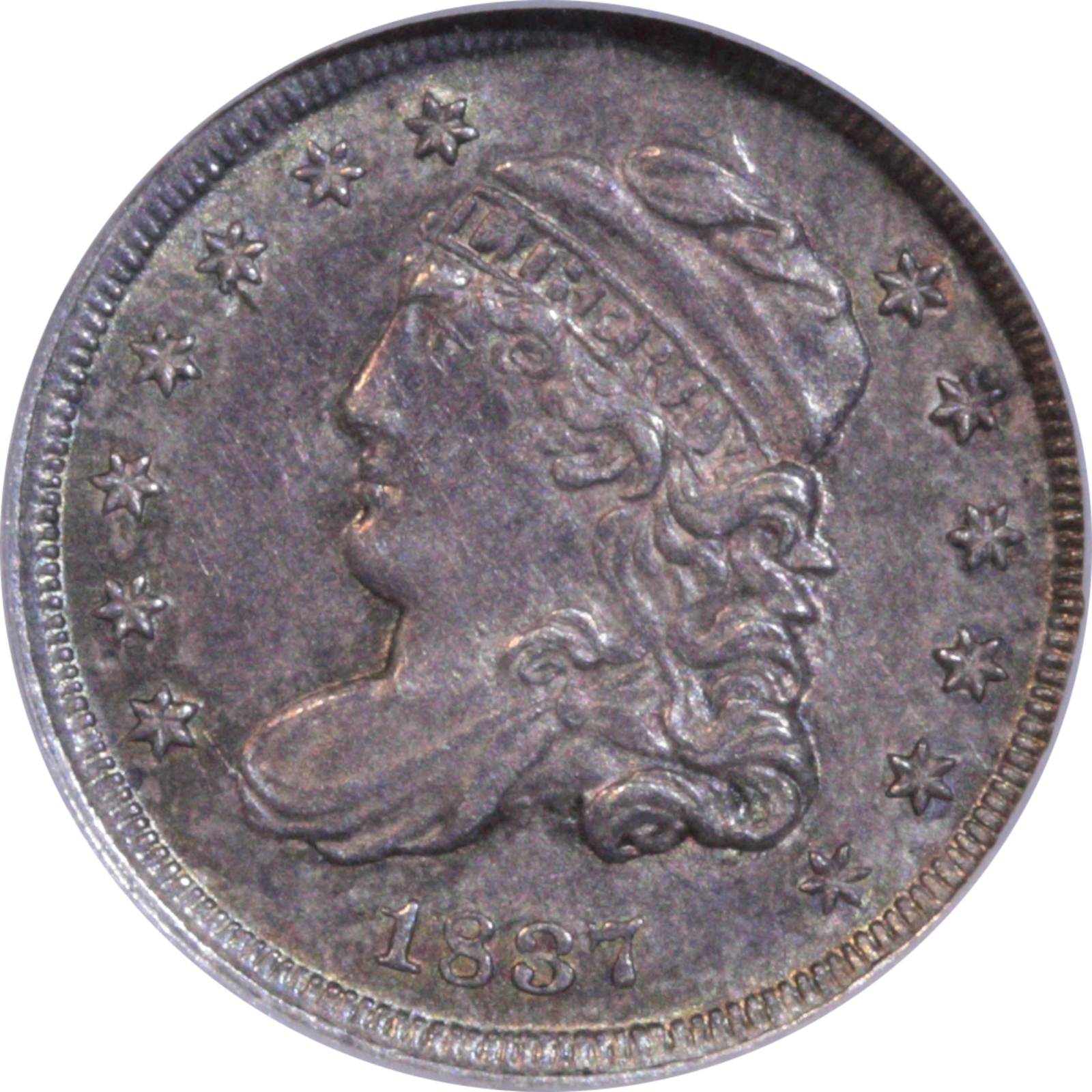 1837 LM-2 MS61 NGC Obverse