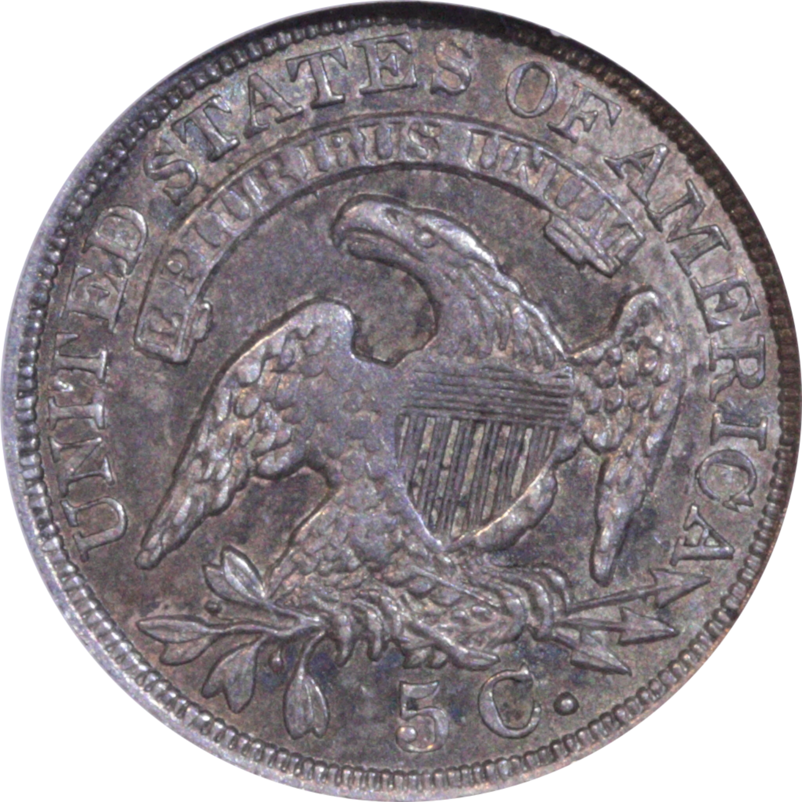 1837 LM-2 MS61 NGC Reverse