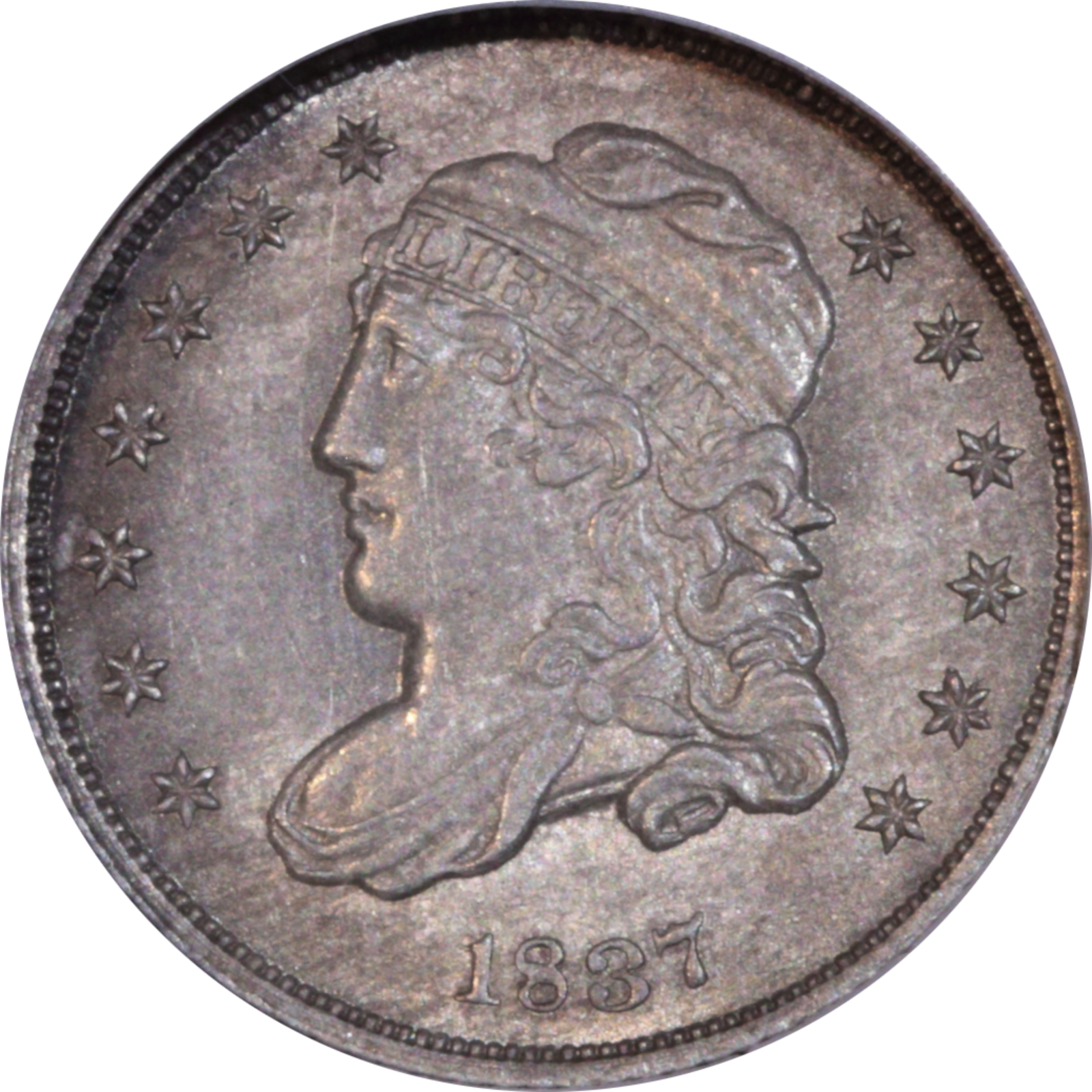 1837 LM-4 MS63 NGC Obverse