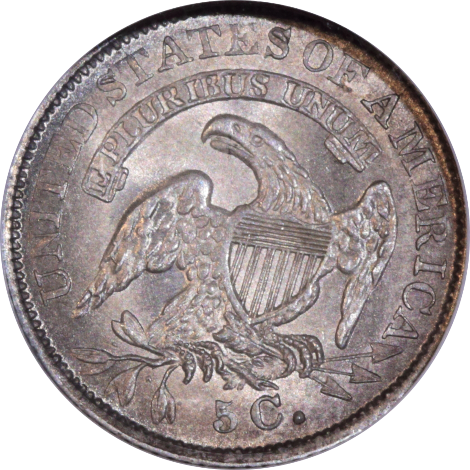 1837 LM-4 MS63 NGC Reverse