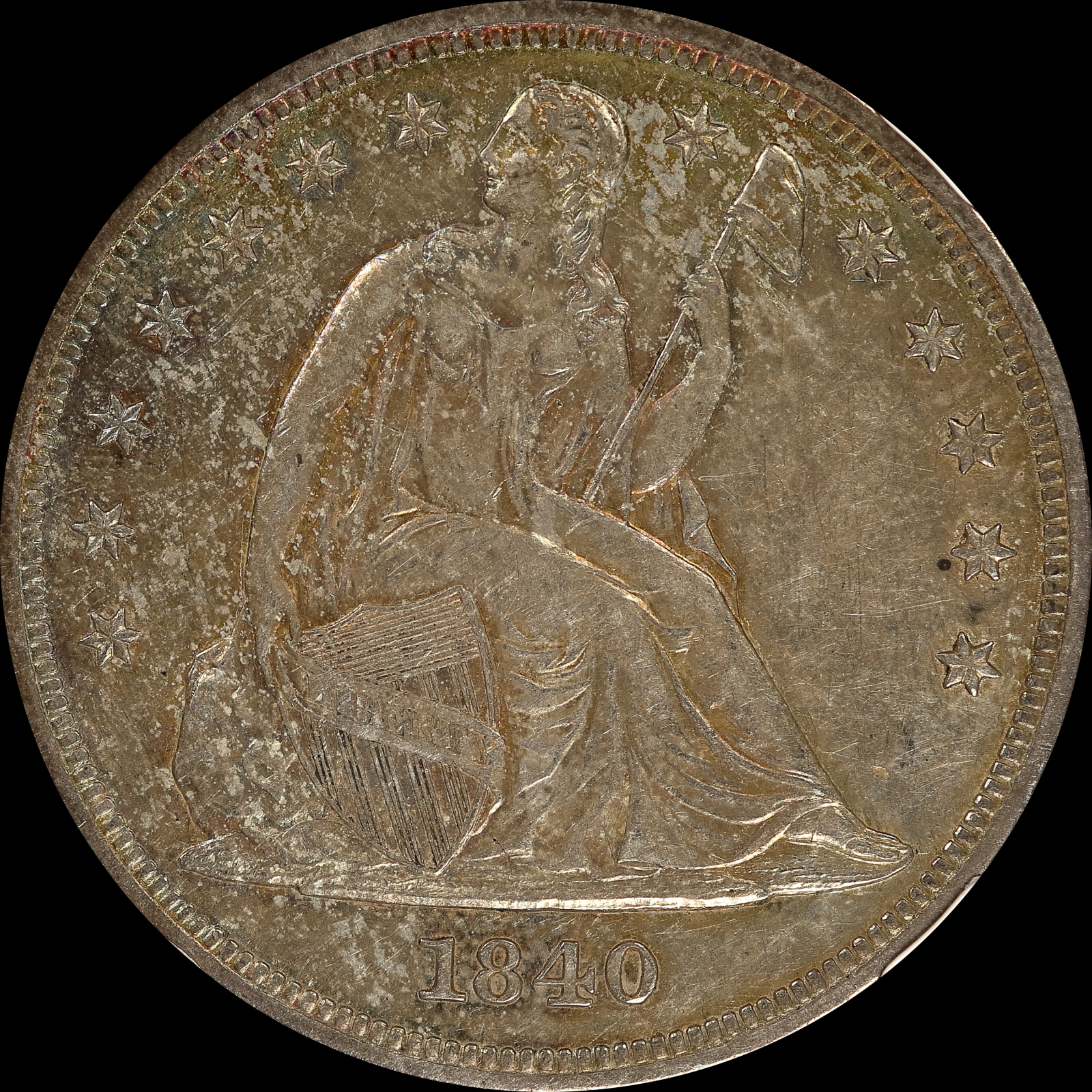 1840 AU58 Obverse