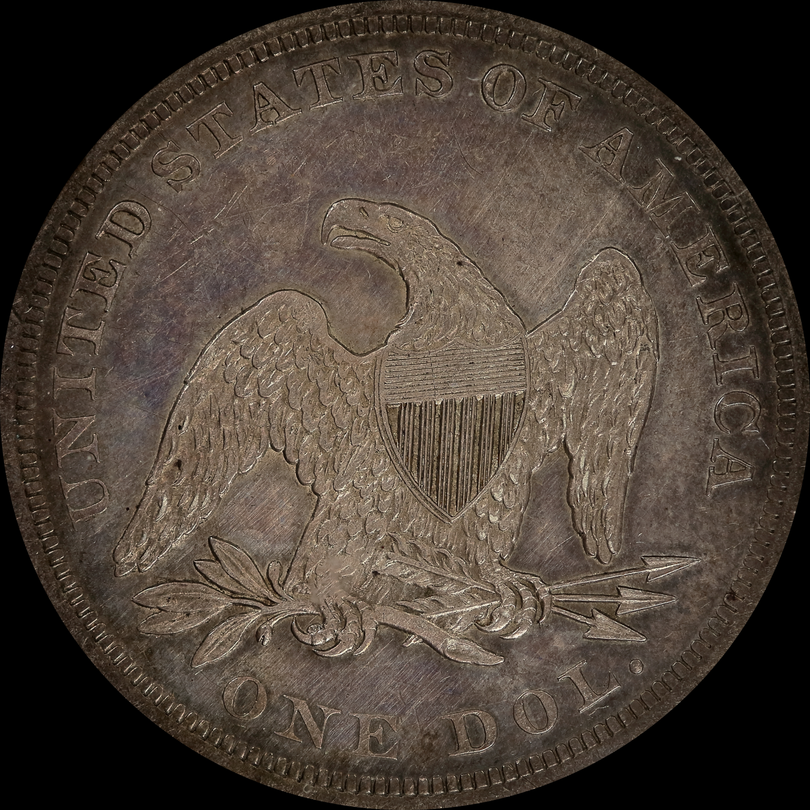 1841 AU55 Reverse