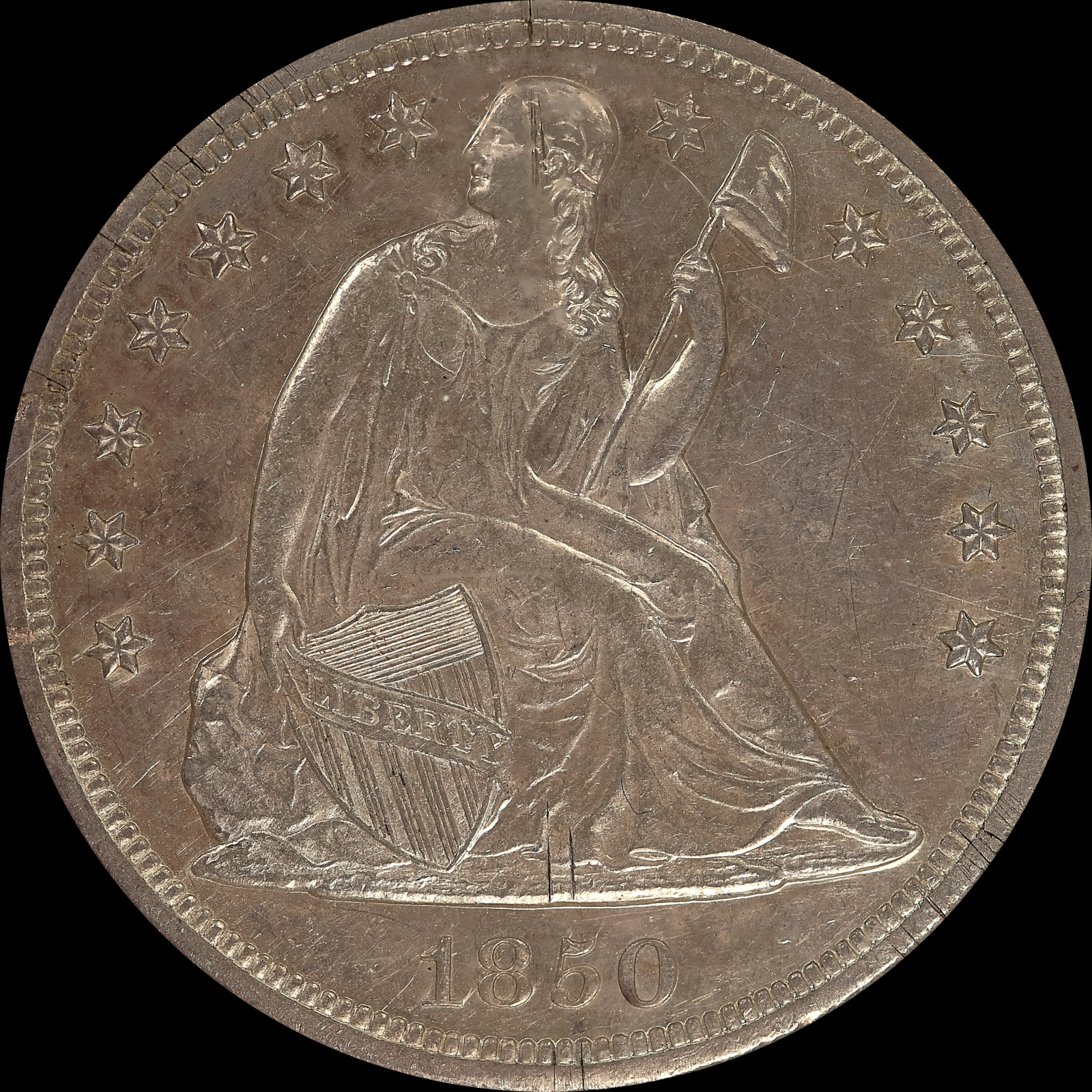 1850-O AU58 Obverse